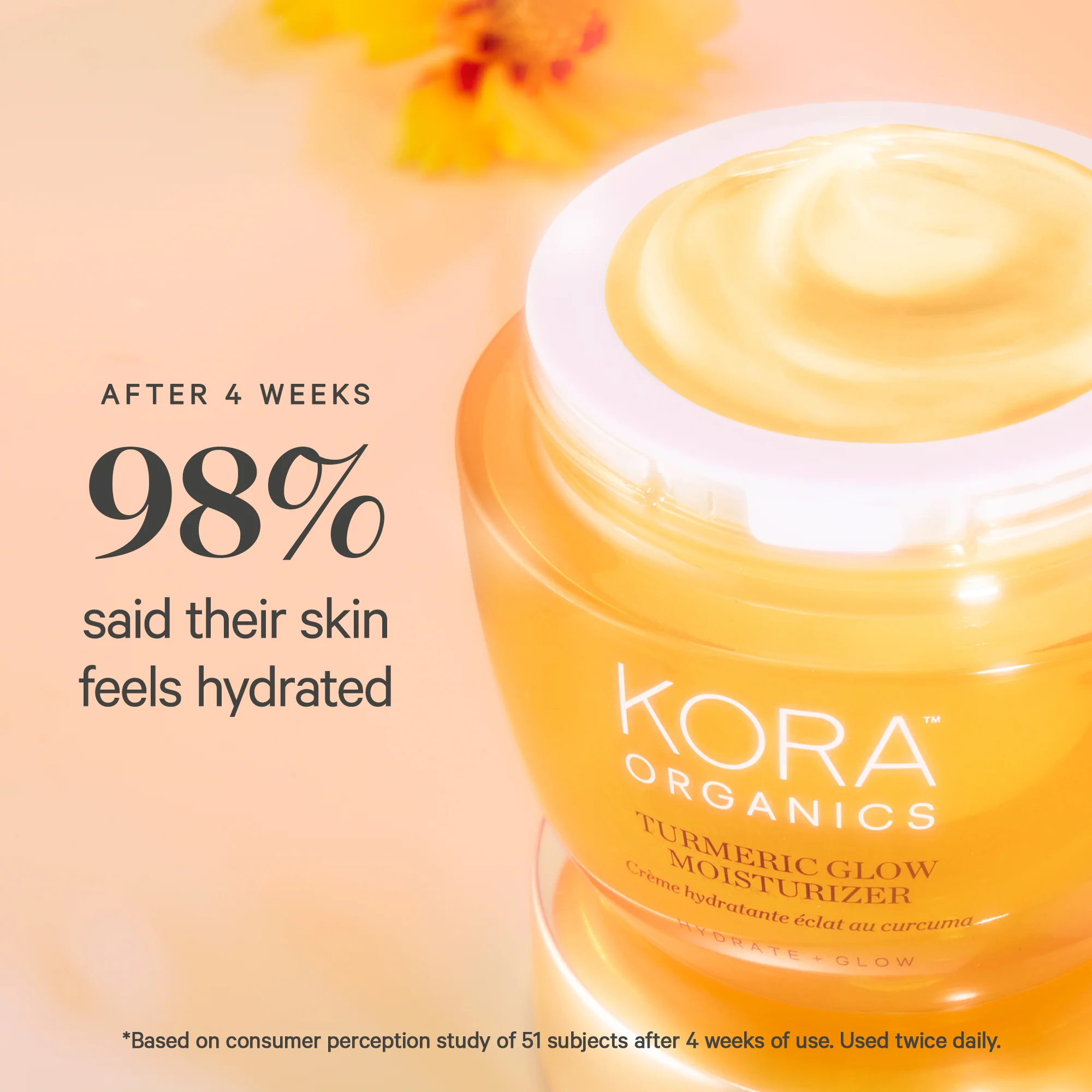 KORA Organics Turmeric Glow Moisturizer 50ml - Image 13
