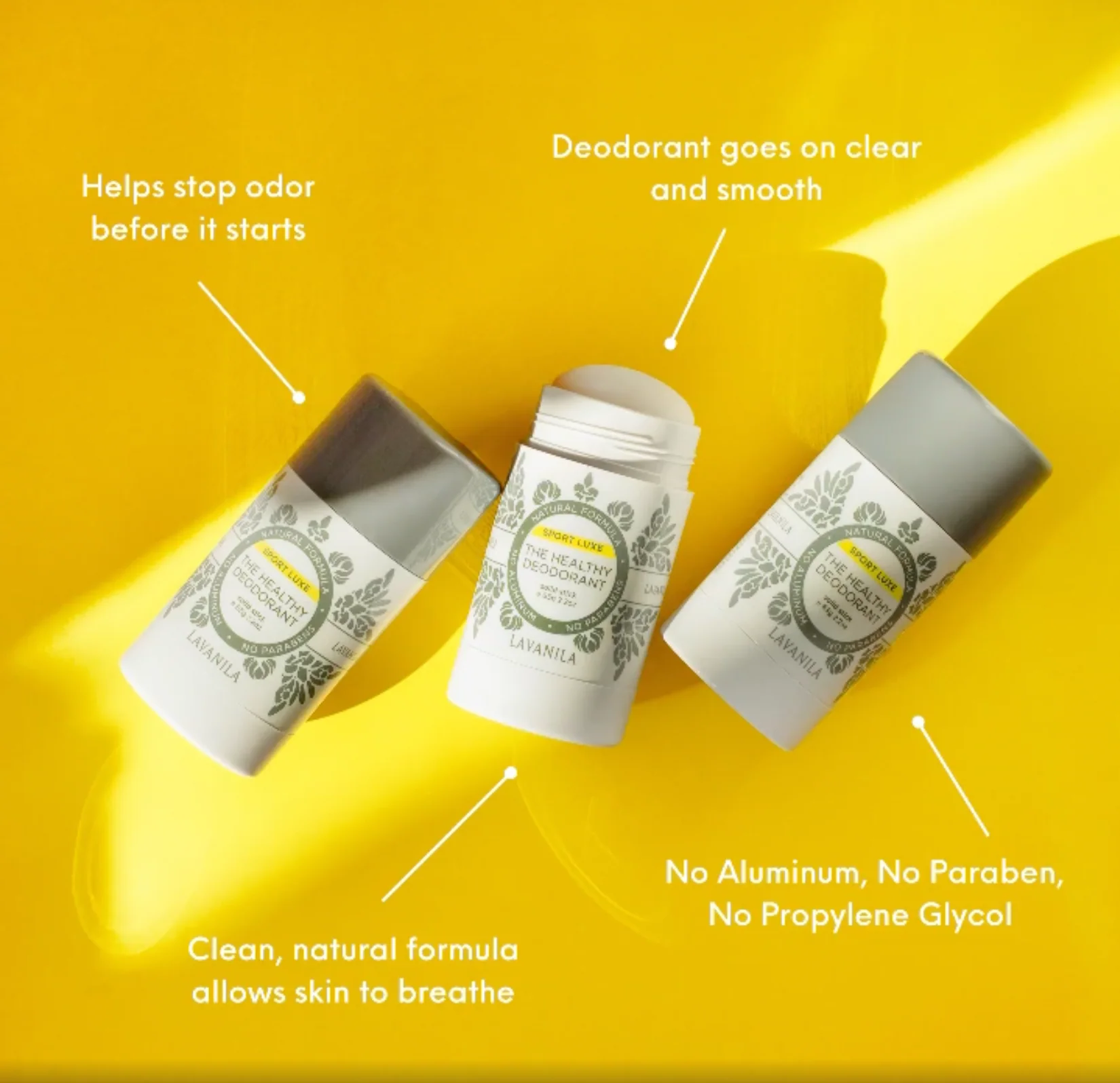 Lavanila The Healthy Deodorant Sport Luxe 63g - Image 8