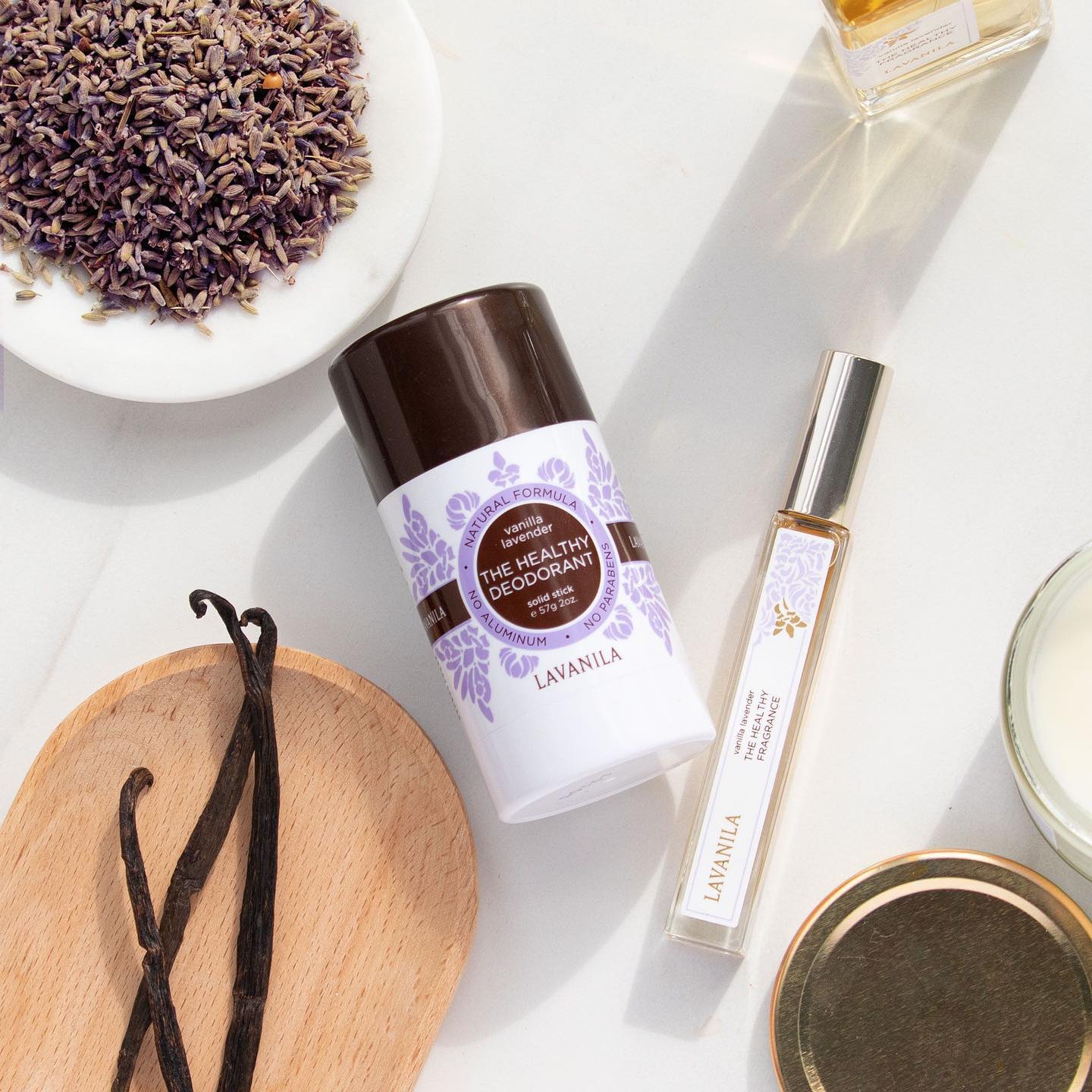 Lavanila The Healthy Deodorant Vanilla Lavender 57g - Image 5