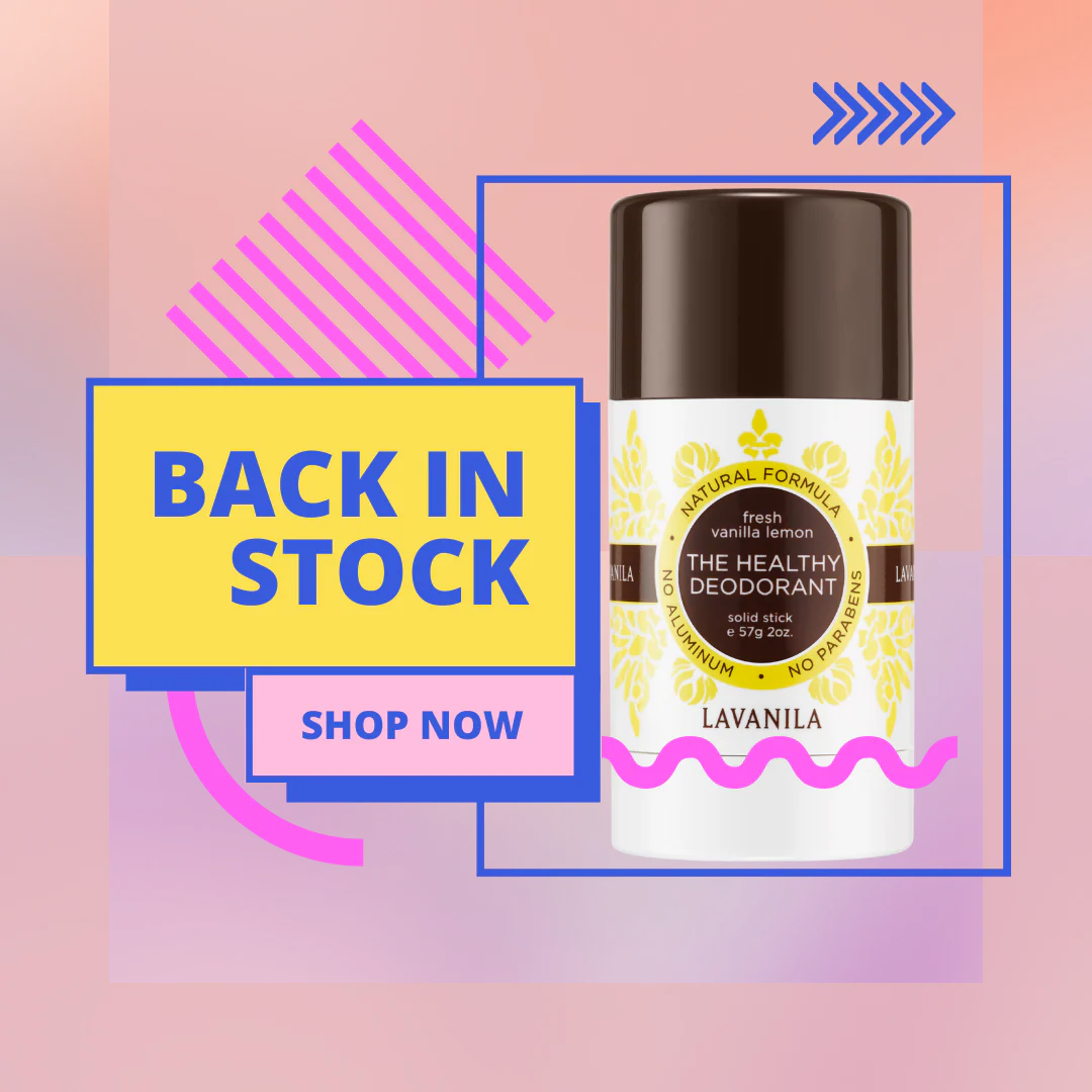 Lavanila The Healthy Deodorant Vanilla Lemon 57g - Image 3