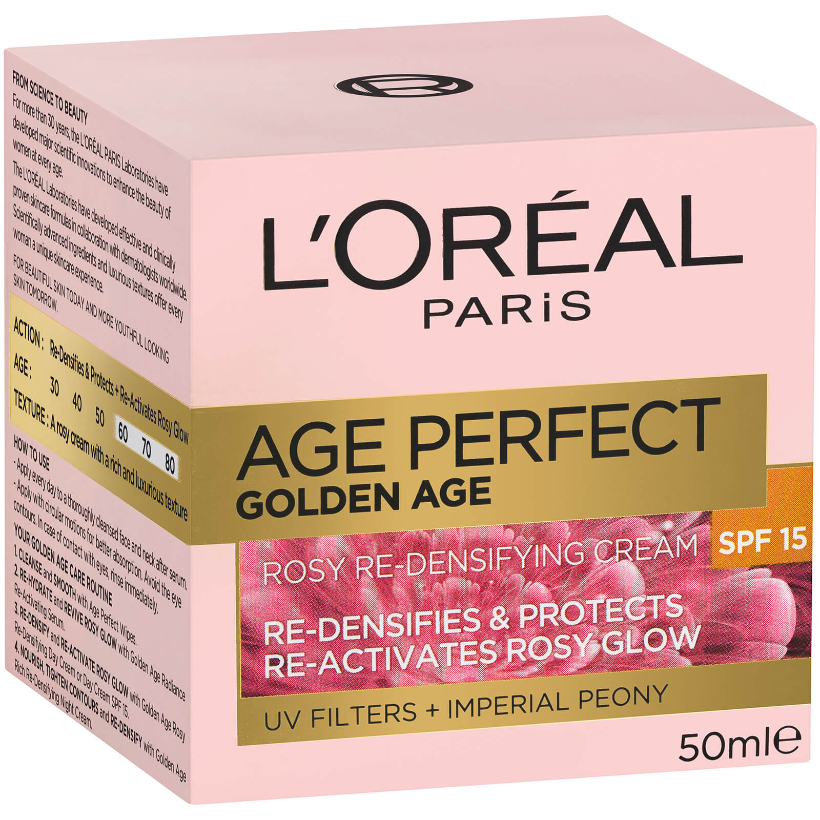 L'Oréal Paris Age Perfect Golden Age Re-Densifying SPF15 Day Cream 50ml - Image 3