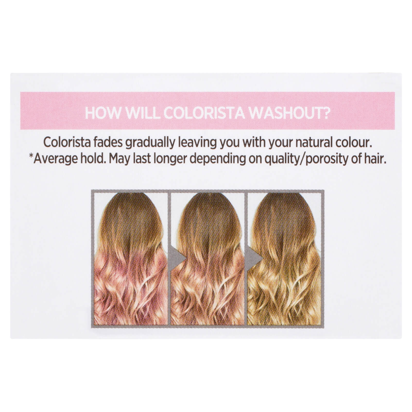L'Oréal Paris Colorista Washout Pink - Image 3