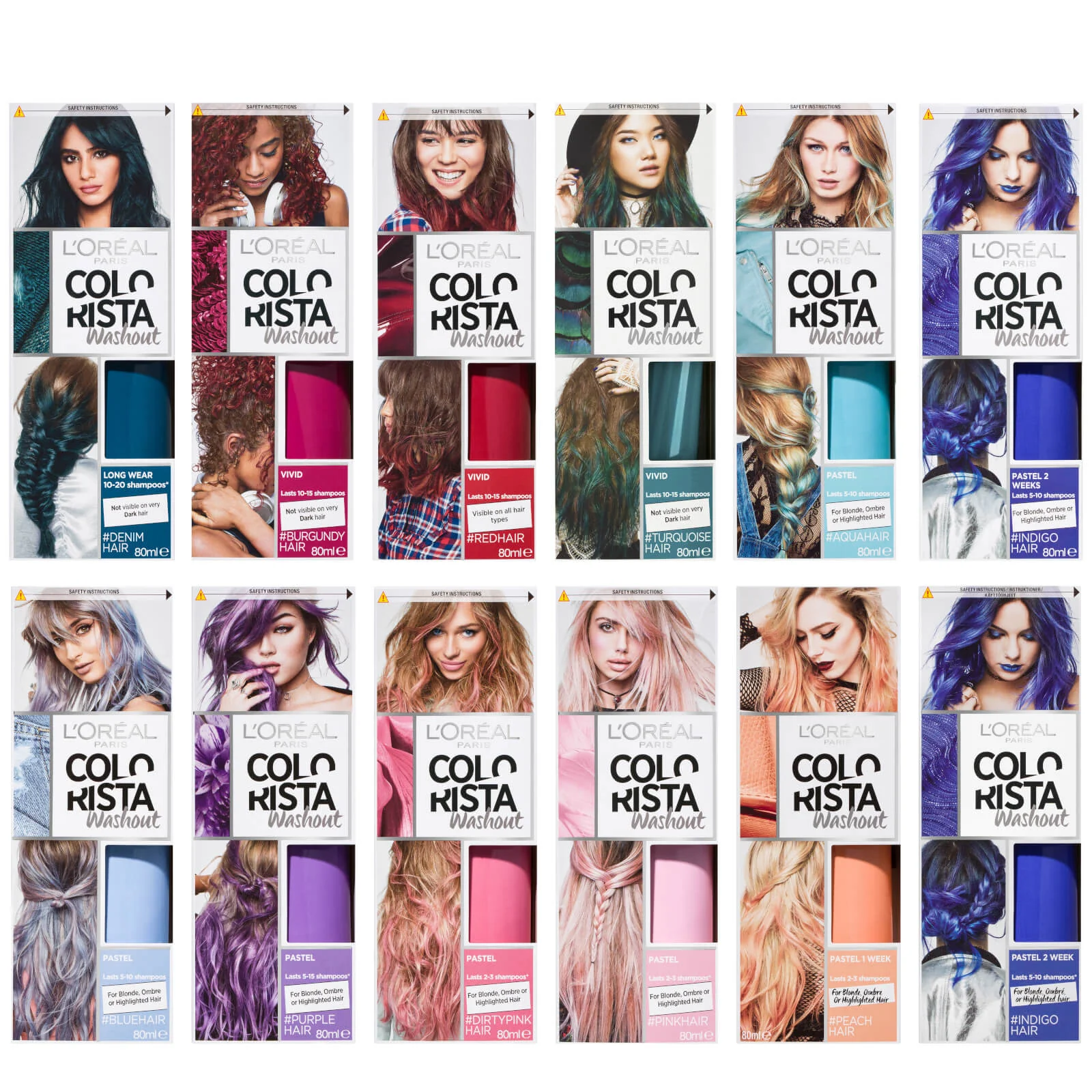 L'Oréal Paris Colorista Washout Pink - Image 6