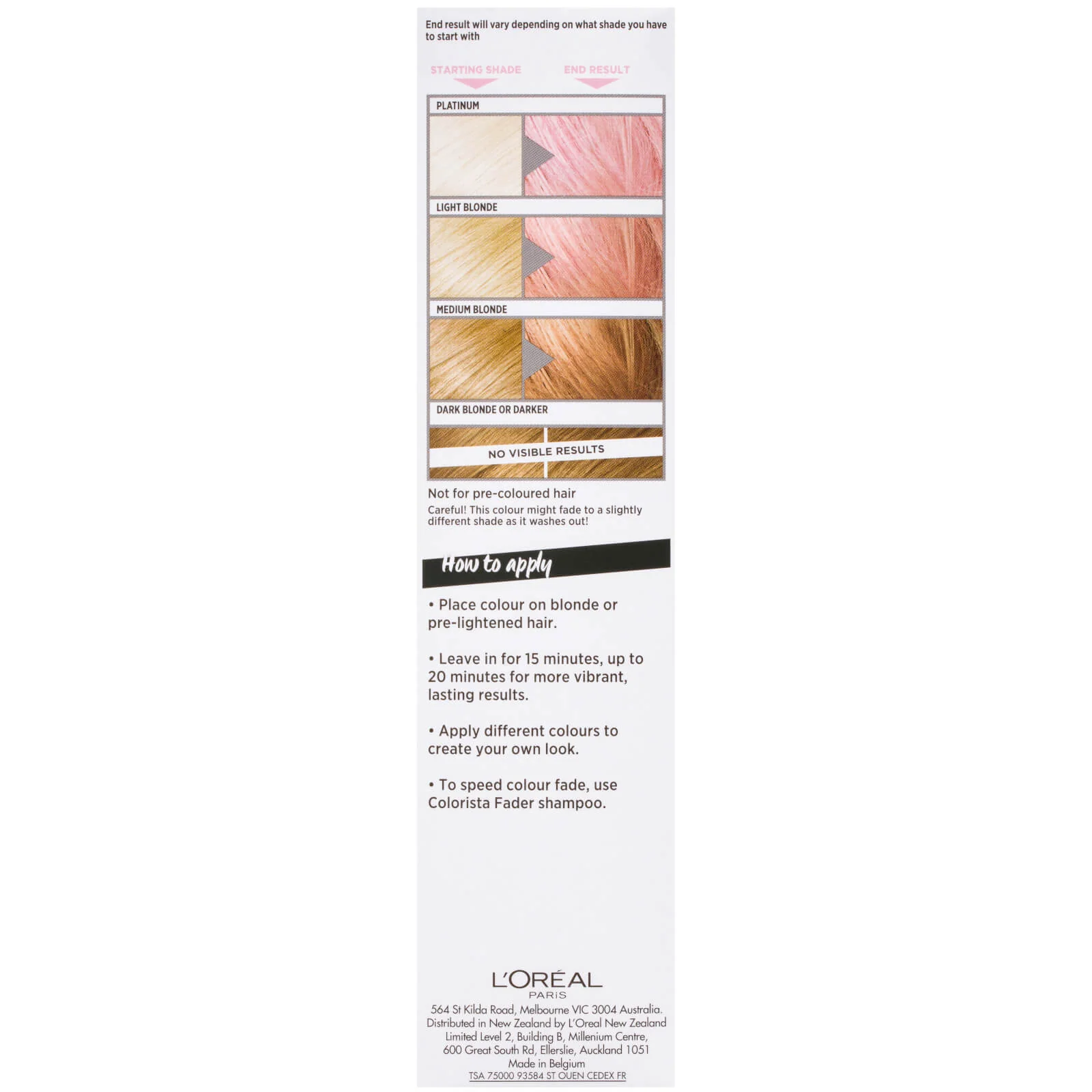 L'Oréal Paris Colorista Washout Pink - Image 7