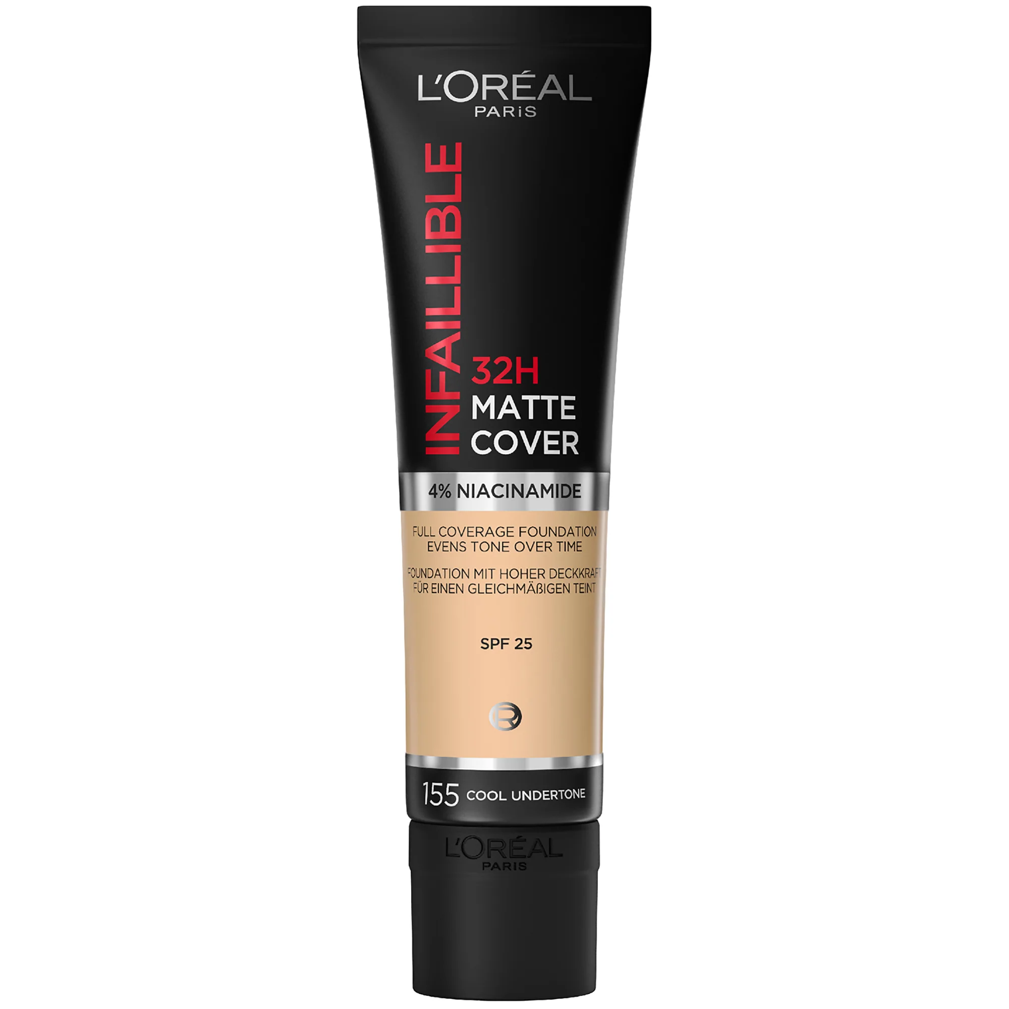 L'Oréal Paris Infallible 32hr Matte Cover Foundation 30ml (Various Shades) - Image 4