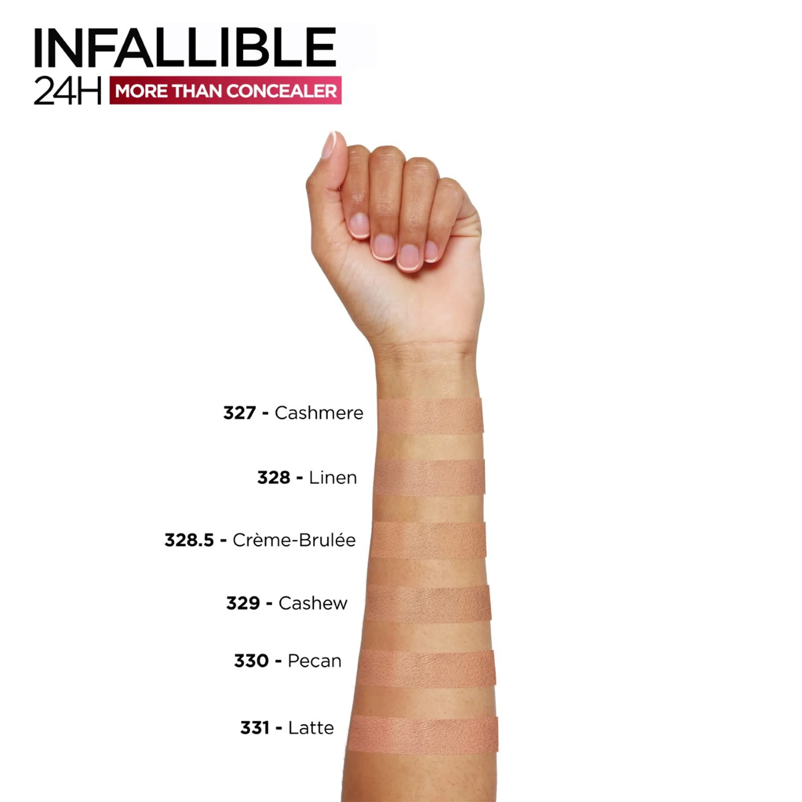 L'Oréal Paris Infallible More Than Concealer 10ml (Various Shades) - Image 23