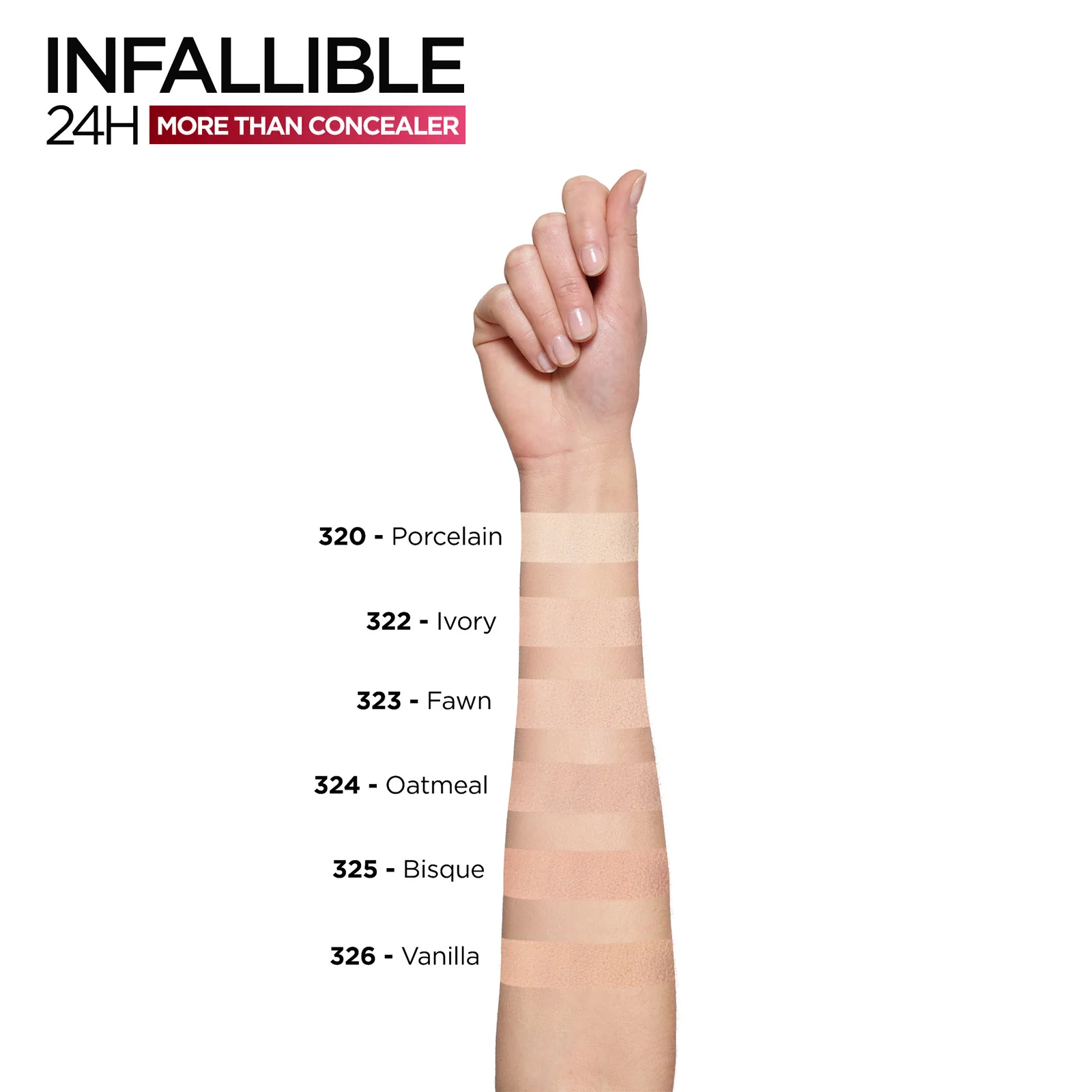 L'Oréal Paris Infallible More Than Concealer 10ml (Various Shades) - Image 60
