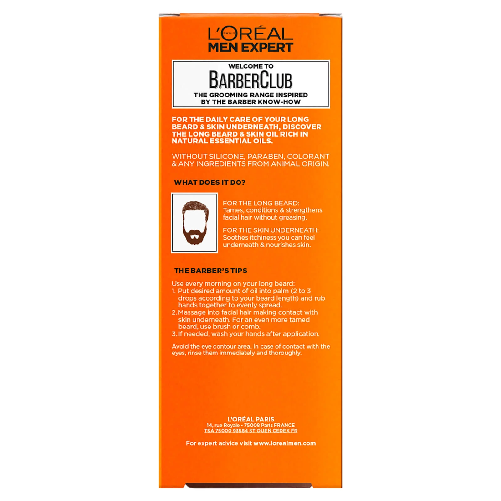 L'Oréal Paris Men Expert Barber Club Beard Oil 30ml - Image 2