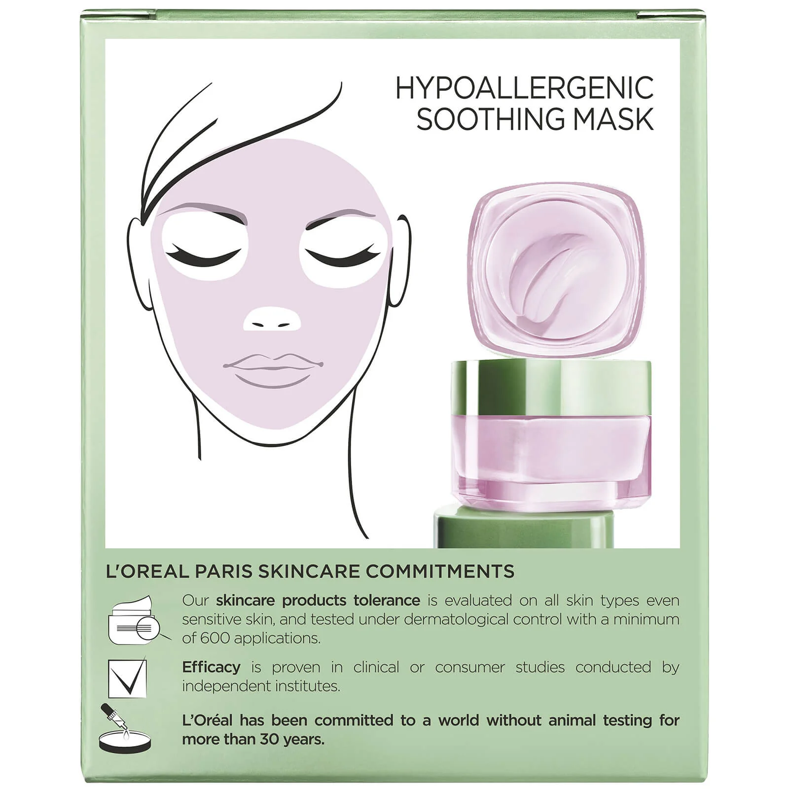 L'Oréal Paris Pure Clay Soothing Mask 50ml - Image 3