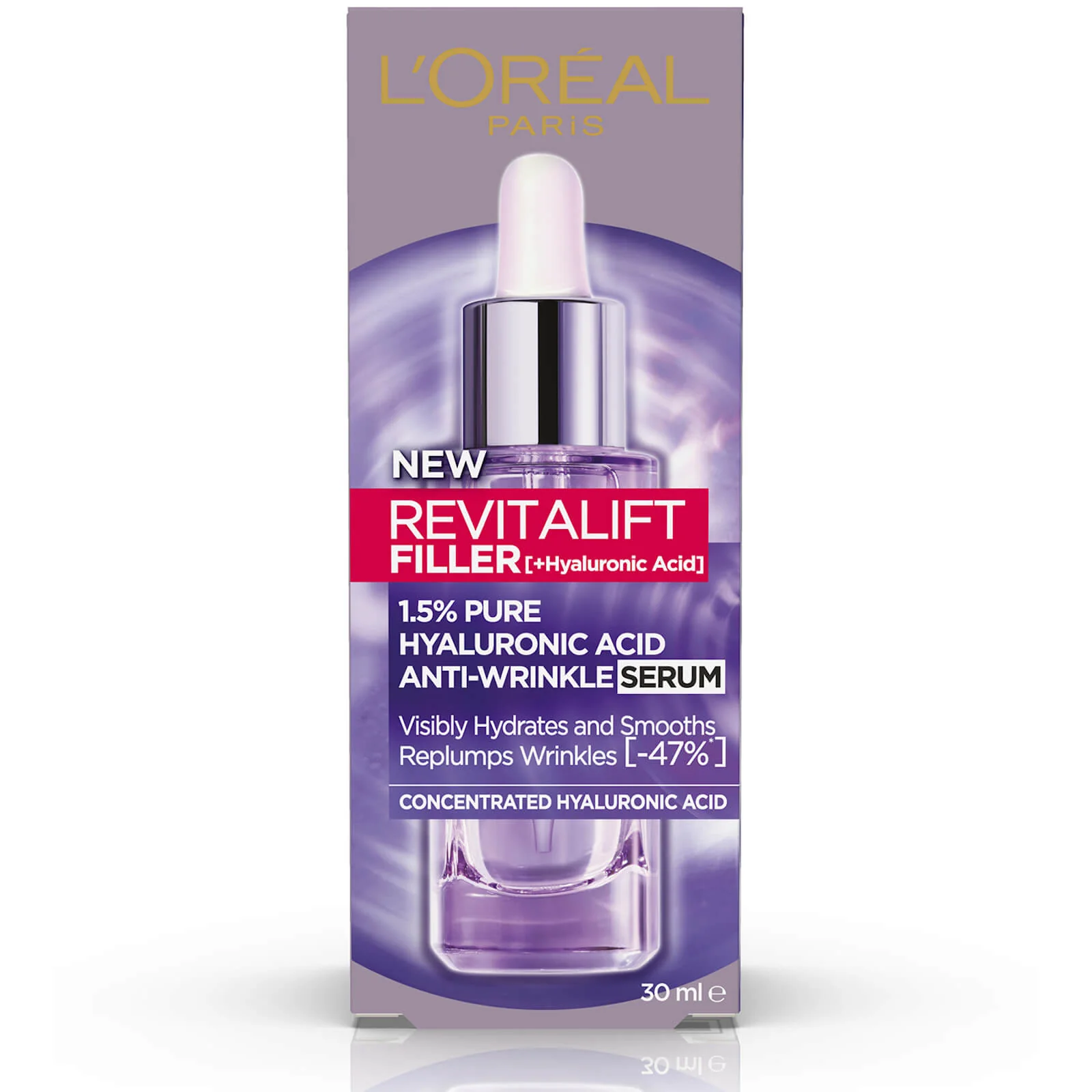 L'Oréal Paris Revitalift 1.5% Hyaluronic Acid Intensive Serum 30ml - Image 3