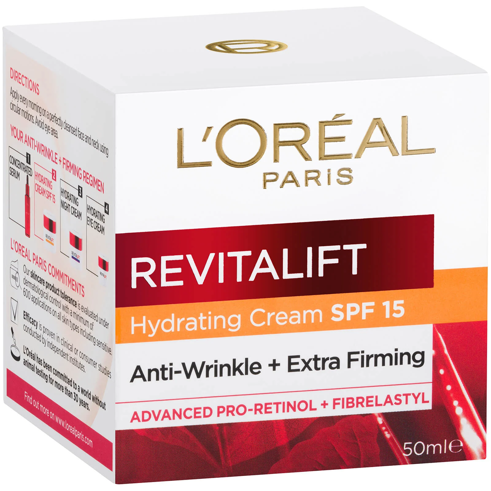 L'Oréal Paris Revitalift SPF15 Day Cream 50ml - Image 3
