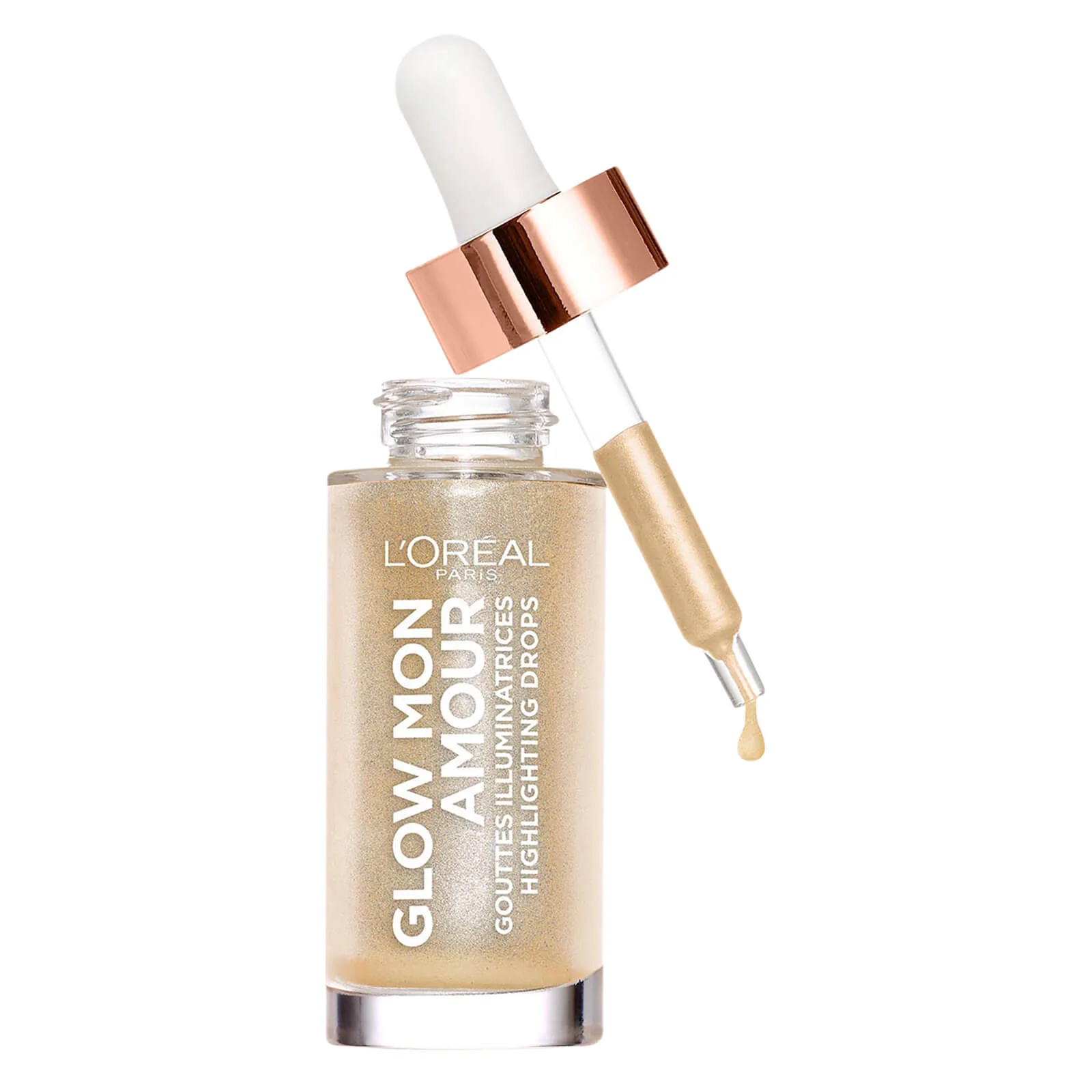 L'Oréal Paris Wake up and Glow Glow Mon Amour Highlighting Drops - 01 Sparkling Love 17ml - Image 2