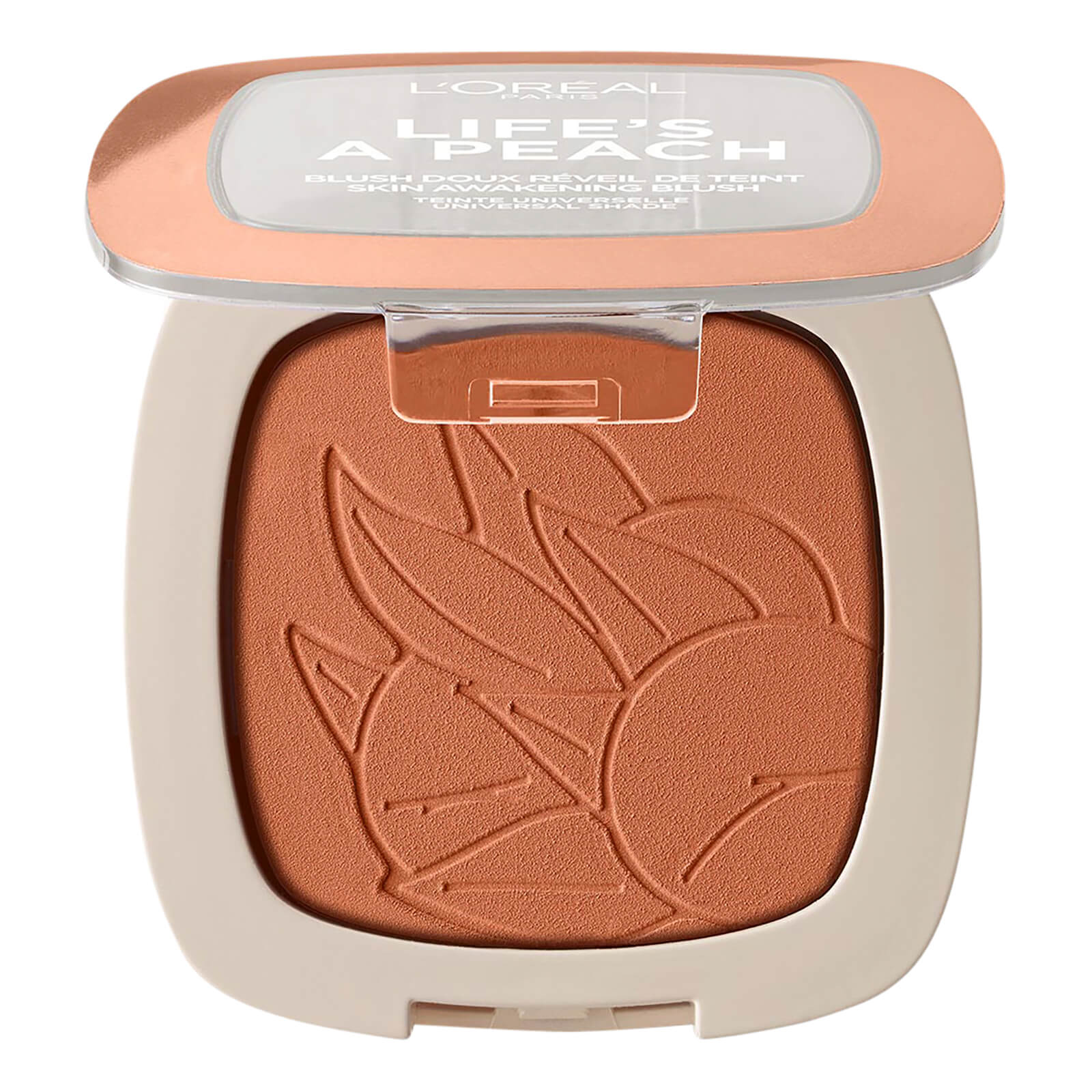L'Oréal Paris Wake up and Glow Life's a Peach Blush - 01 Peach Addict 7.5g - Image 2