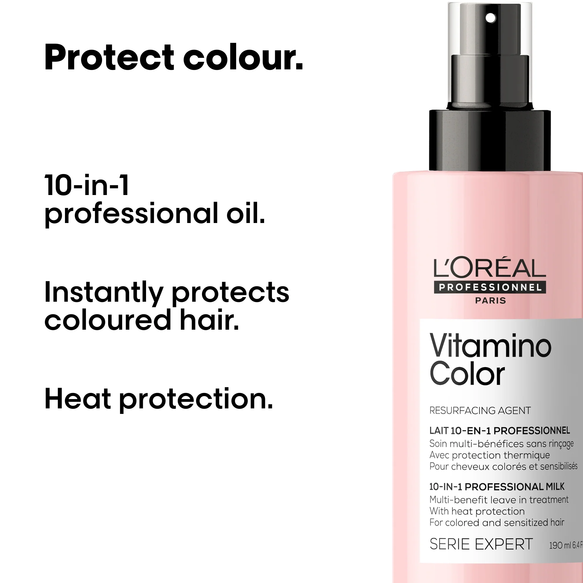 L'Oréal Professionnel Serie Expert Vitamino Color 10 in 1 Multi-Purpose Spray 190ml - Image 2