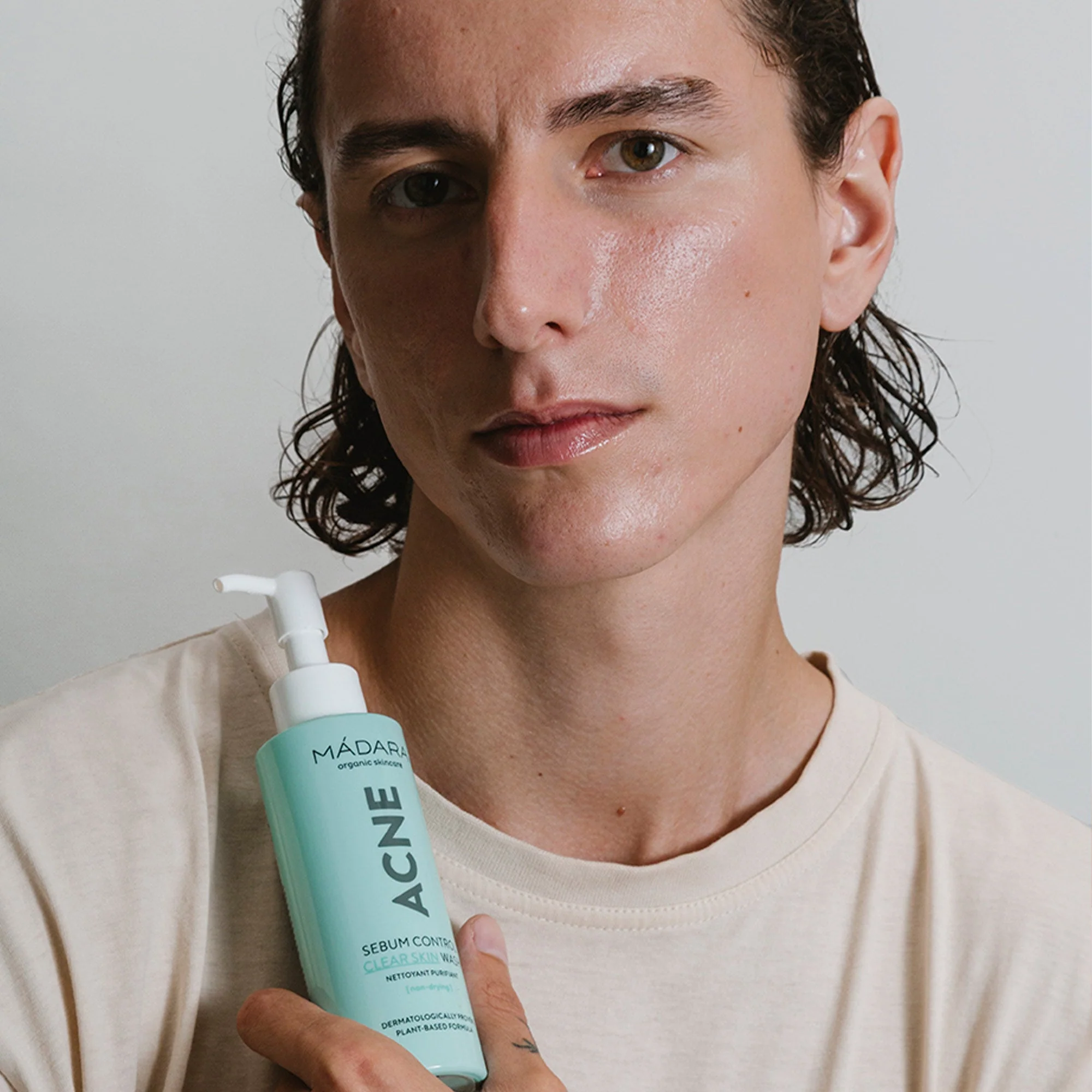 Madara Acne Sebum Control Clear Skin Wash 140ml - Image 3