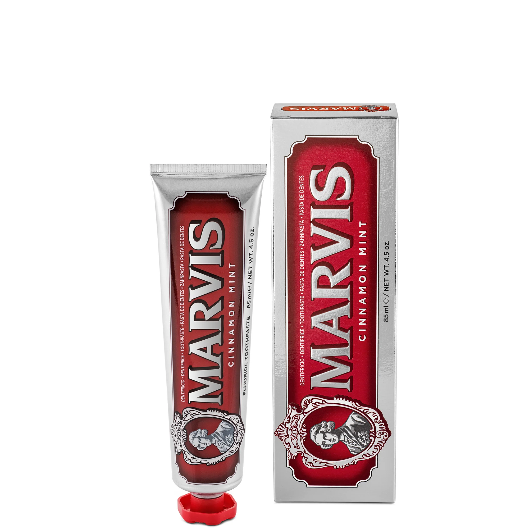 Marvis Cinnamon Mint Toothpaste 85ml - Image 2
