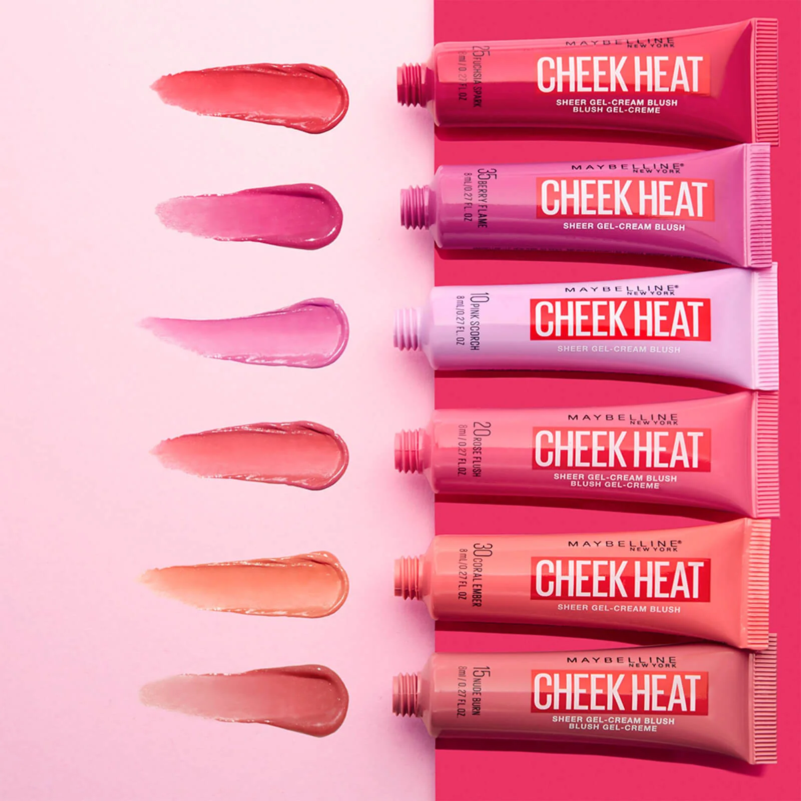 Maybelline Cheek Heat Sheer Blusher - 15 Nude Burn - Image 6