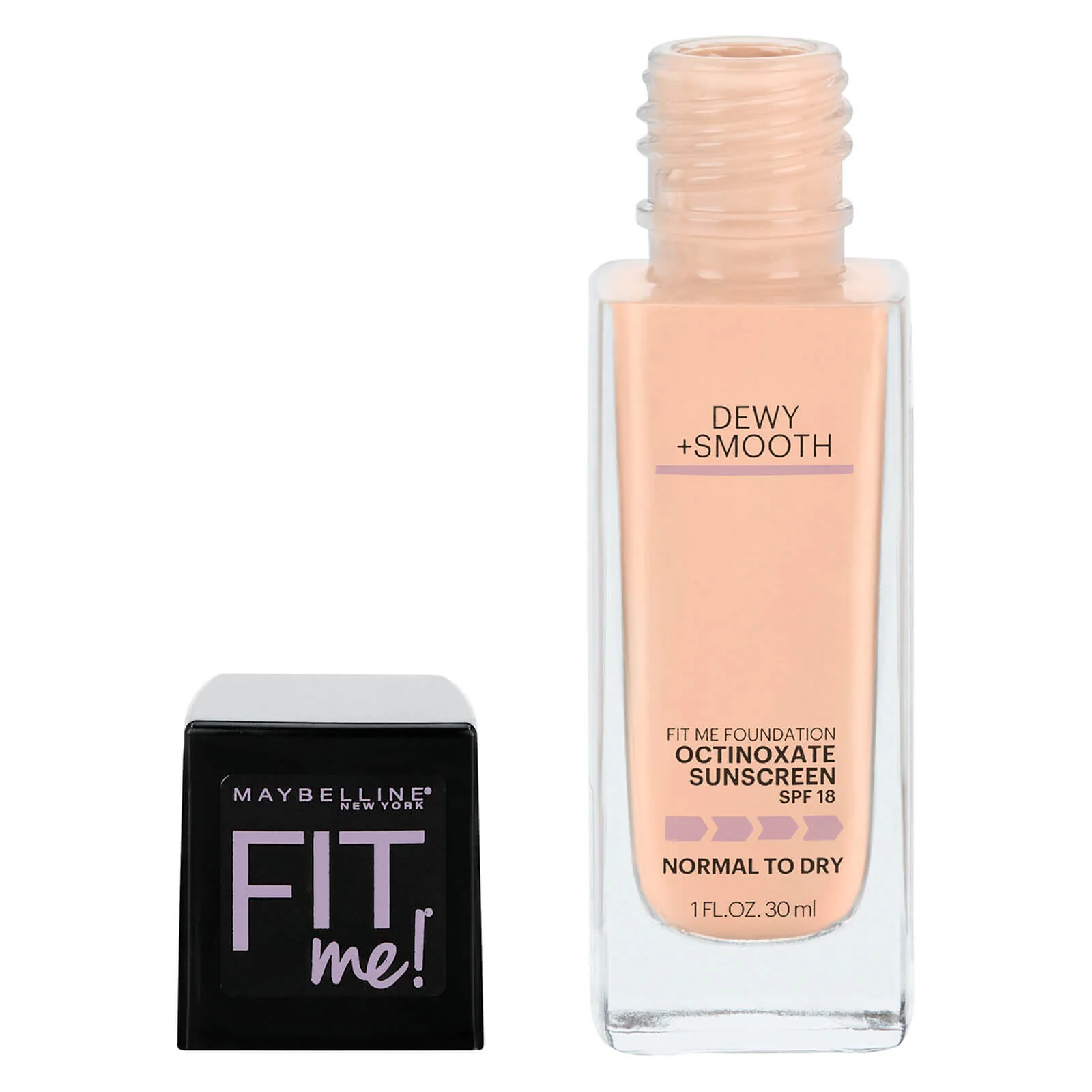 Maybelline Fit Me Dewy & Smooth Foundation 30ml (Various Shades) - Image 2