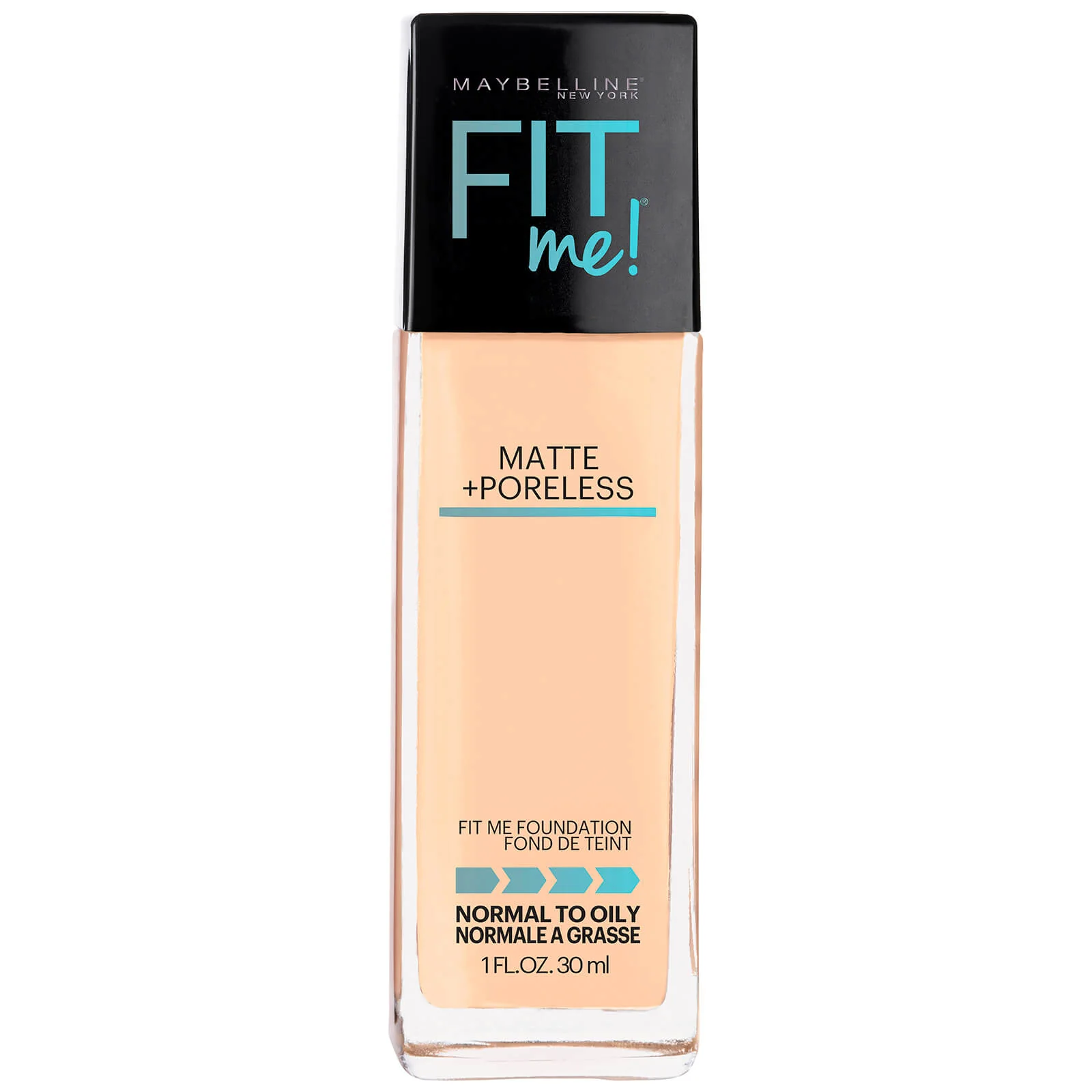 Maybelline Fit Me! Matte and Poreless Mattifying Liquid Foundation 30ml (Various Shades) - Image 131