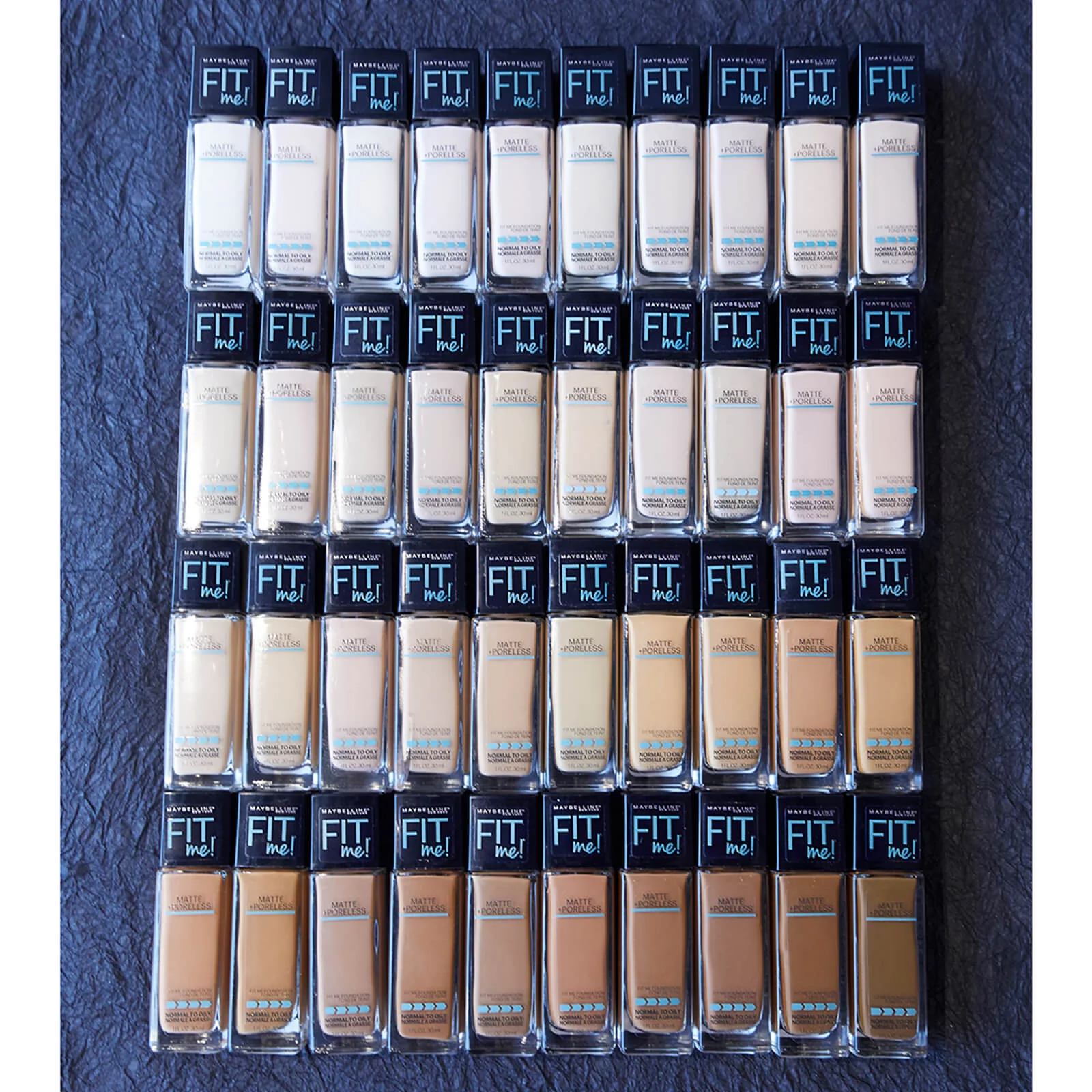 Maybelline Fit Me! Matte and Poreless Mattifying Liquid Foundation 30ml (Various Shades) - Image 35