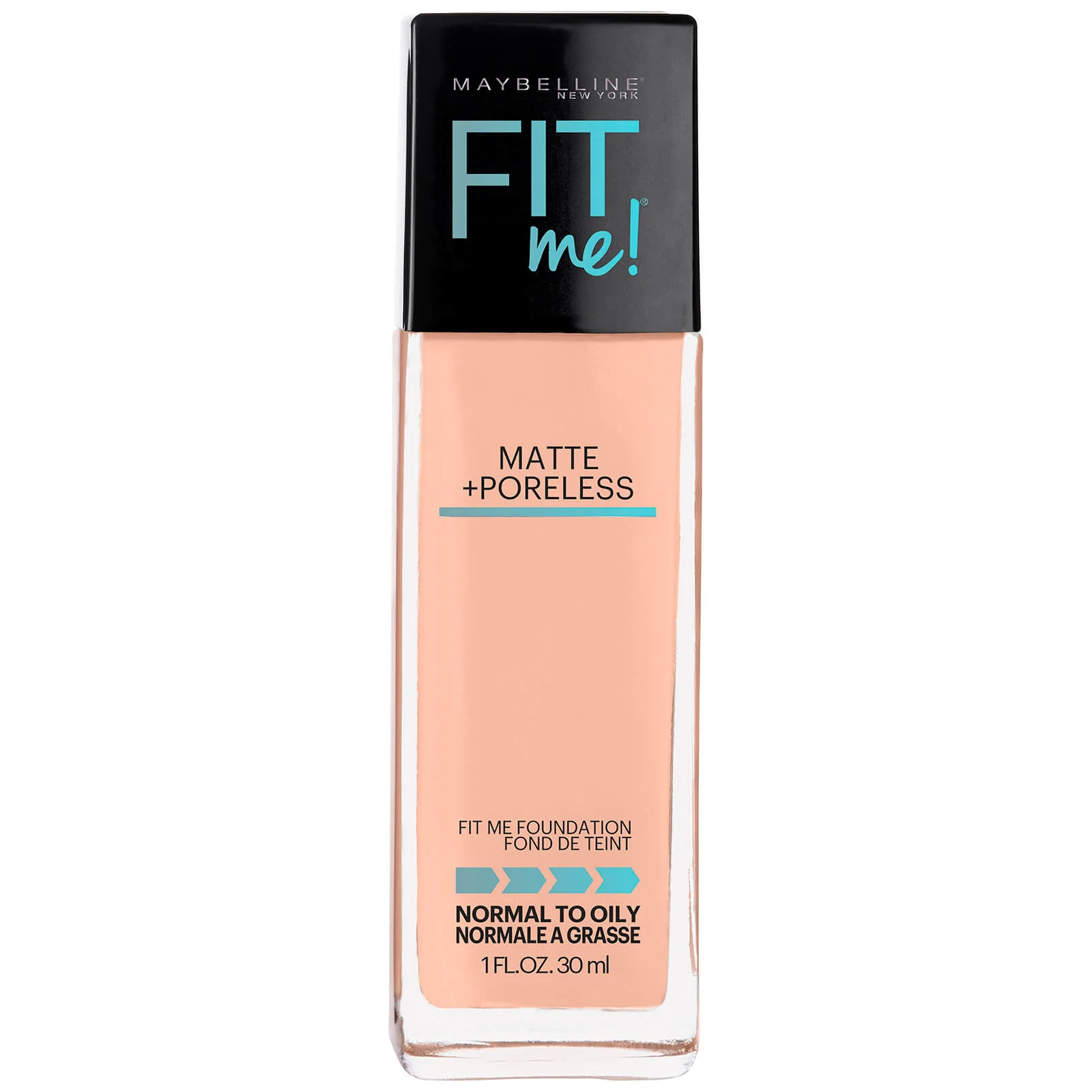 Maybelline Fit Me! Matte and Poreless Mattifying Liquid Foundation 30ml (Various Shades) - Image 61