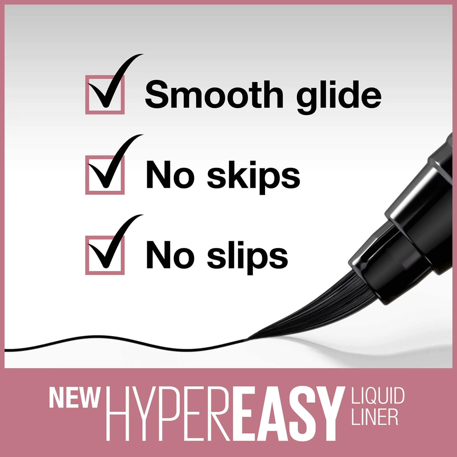 Maybelline HyperEasy Brush Tip Liquid Liner - Pitch Black - Image 3