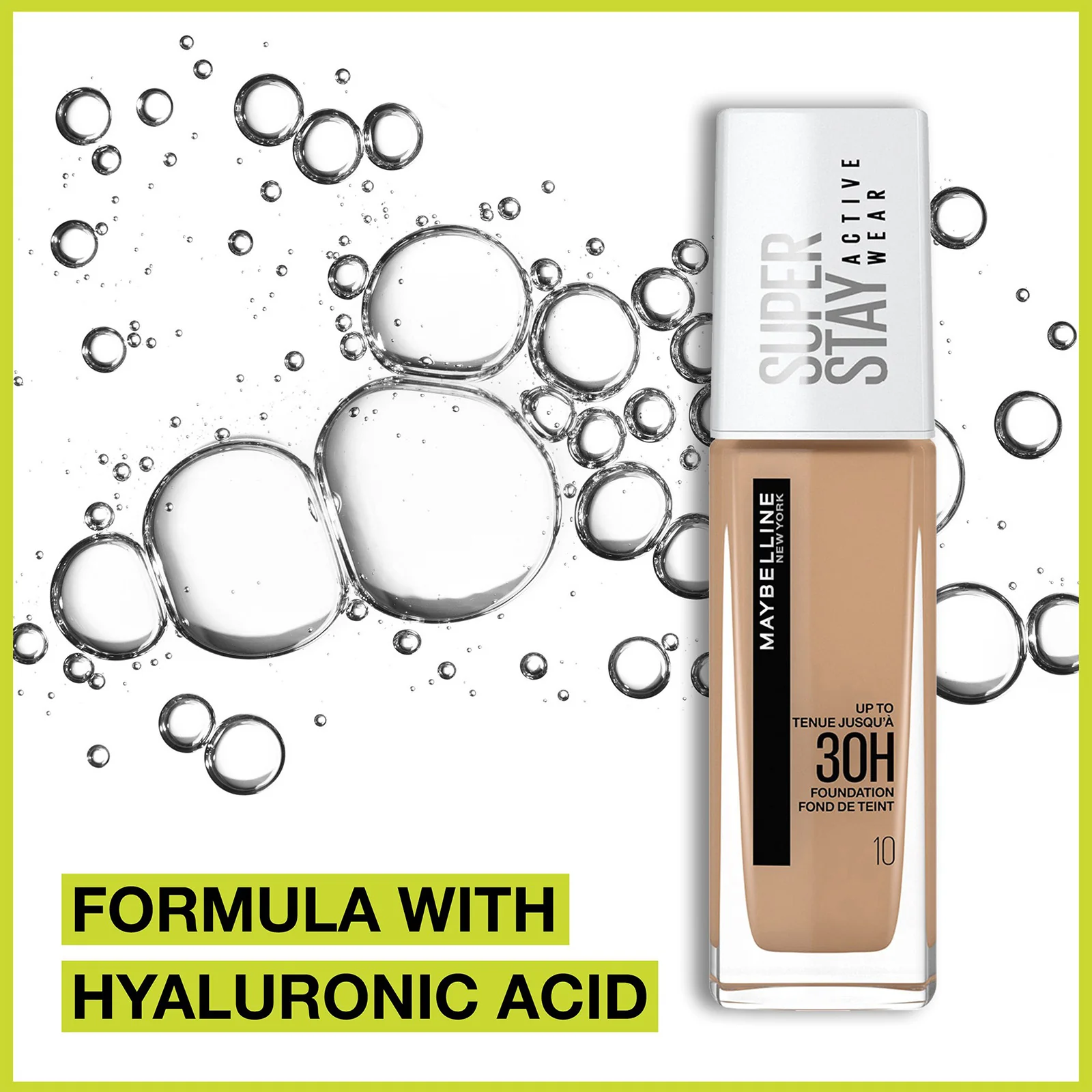 Maybelline Superstay Active Wear Full Coverage 30H Liquid Foundation with Hyaluronic Acid 30ml - Image 20