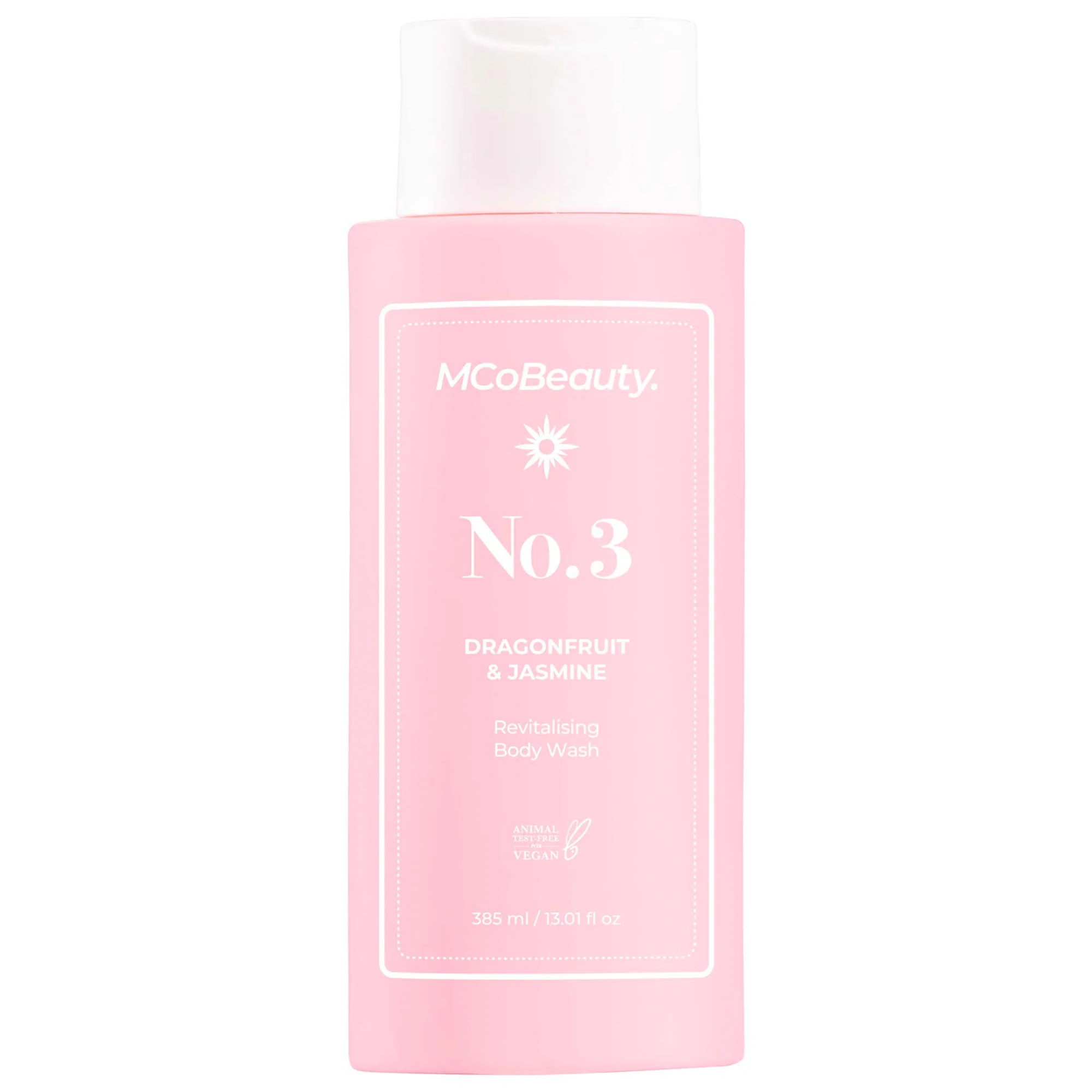 MCoBeauty Everyday Body Wash Cream-Gel 385ml  - No.3 Dragonfruit & Jasmine