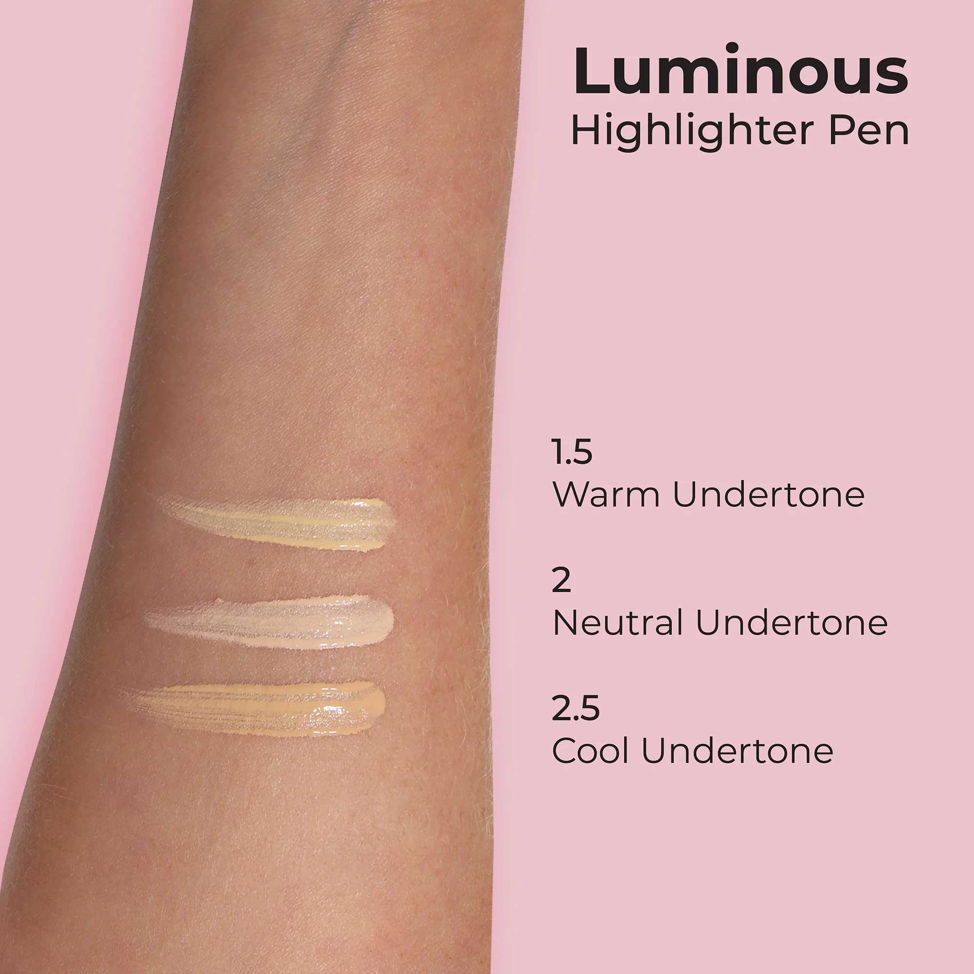 MCoBeauty Luminous Highlighter Pen 2.5ml (Various Shades) - Image 5