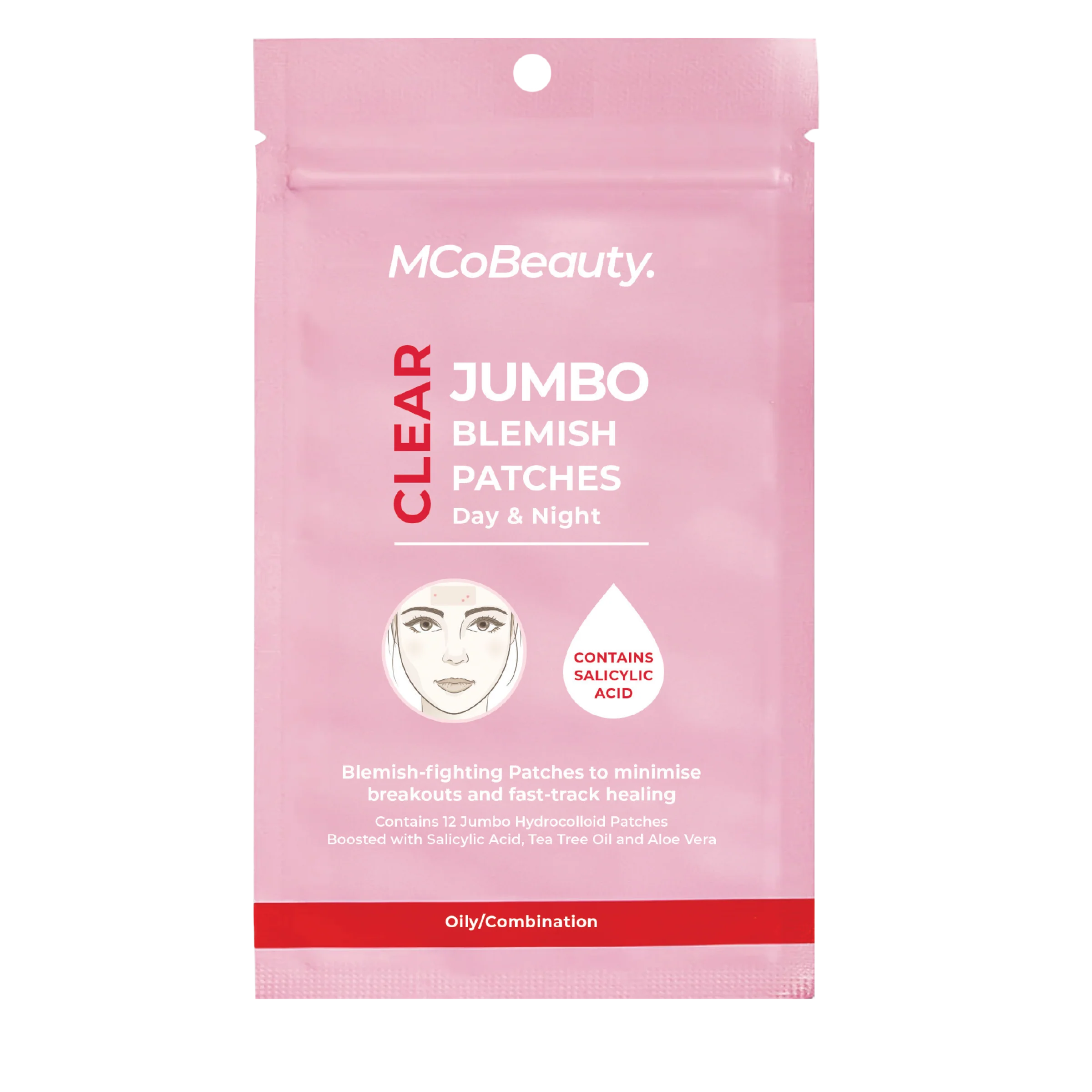 MCoBeauty XL Pimple Patches - 12 Pack