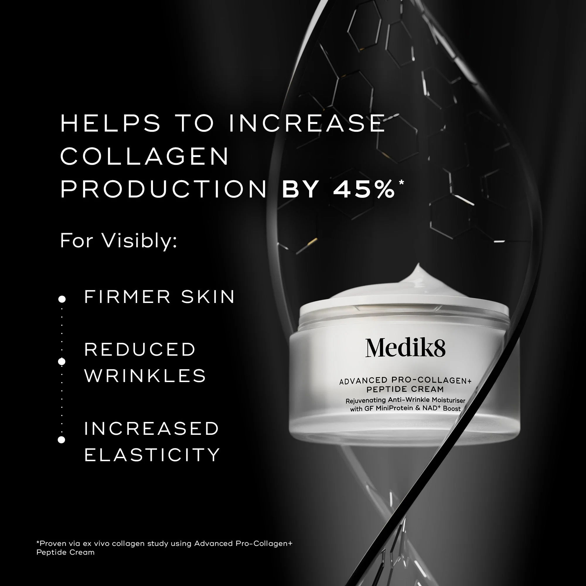 Medik8 Advanced Pro-Collagen + Peptide Cream 50ml - Refill - Image 12