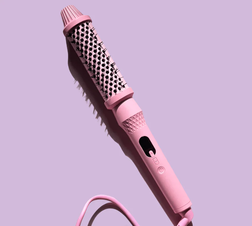 Mermade Hair Infrared Thermal Brush - Pink - Image 10