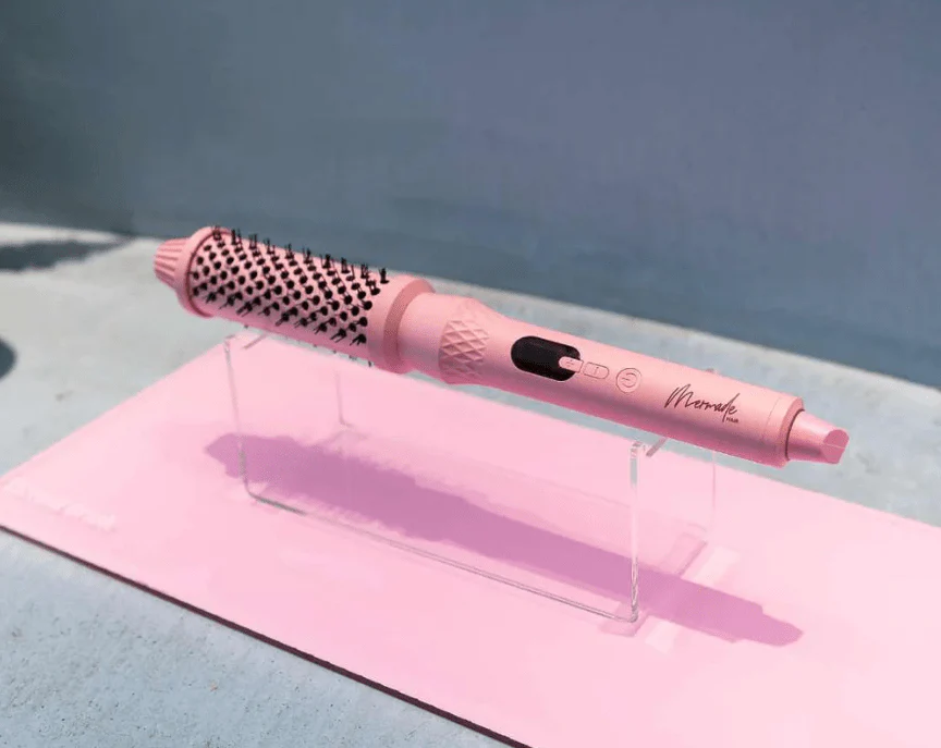 Mermade Hair Infrared Thermal Brush - Pink - Image 5
