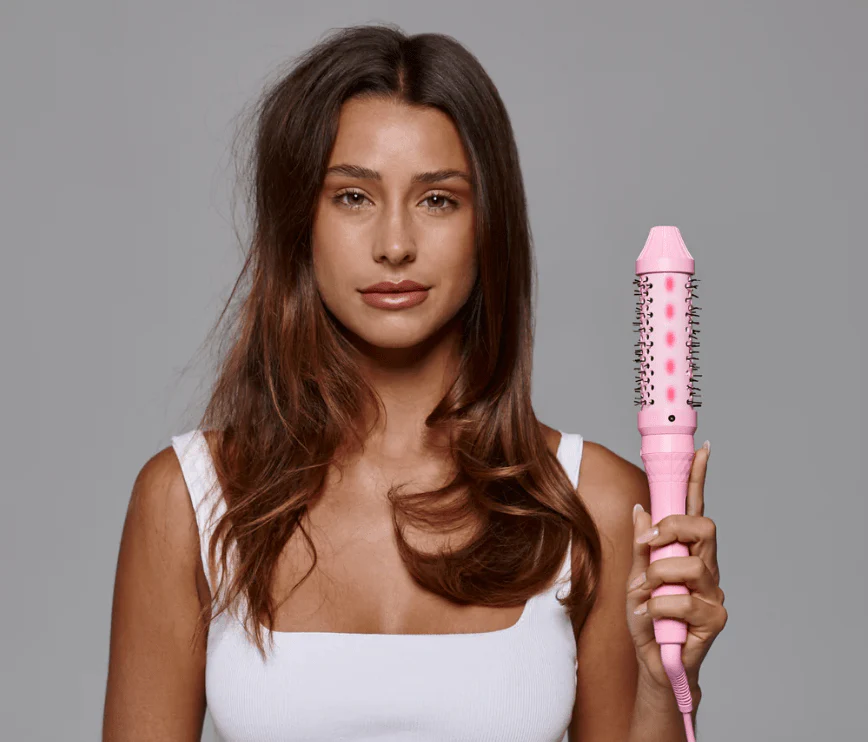 Mermade Hair Infrared Thermal Brush - Pink - Image 7