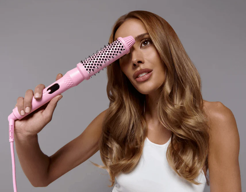 Mermade Hair Infrared Thermal Brush - Pink - Image 8