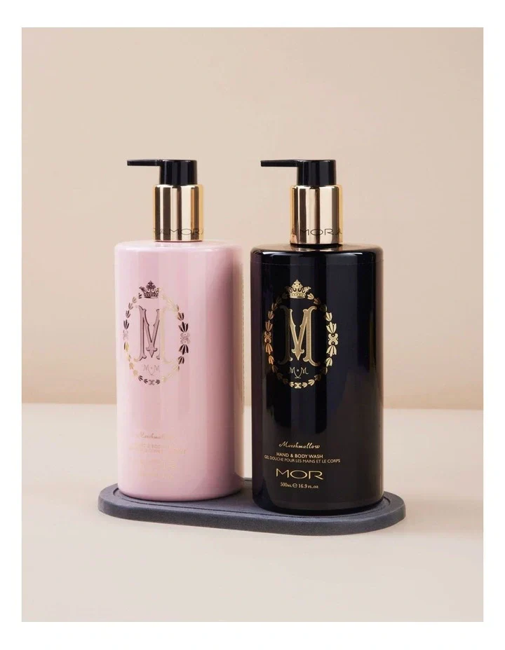 MOR Marshmallow Bath and Body Duo with Tray - Image 2