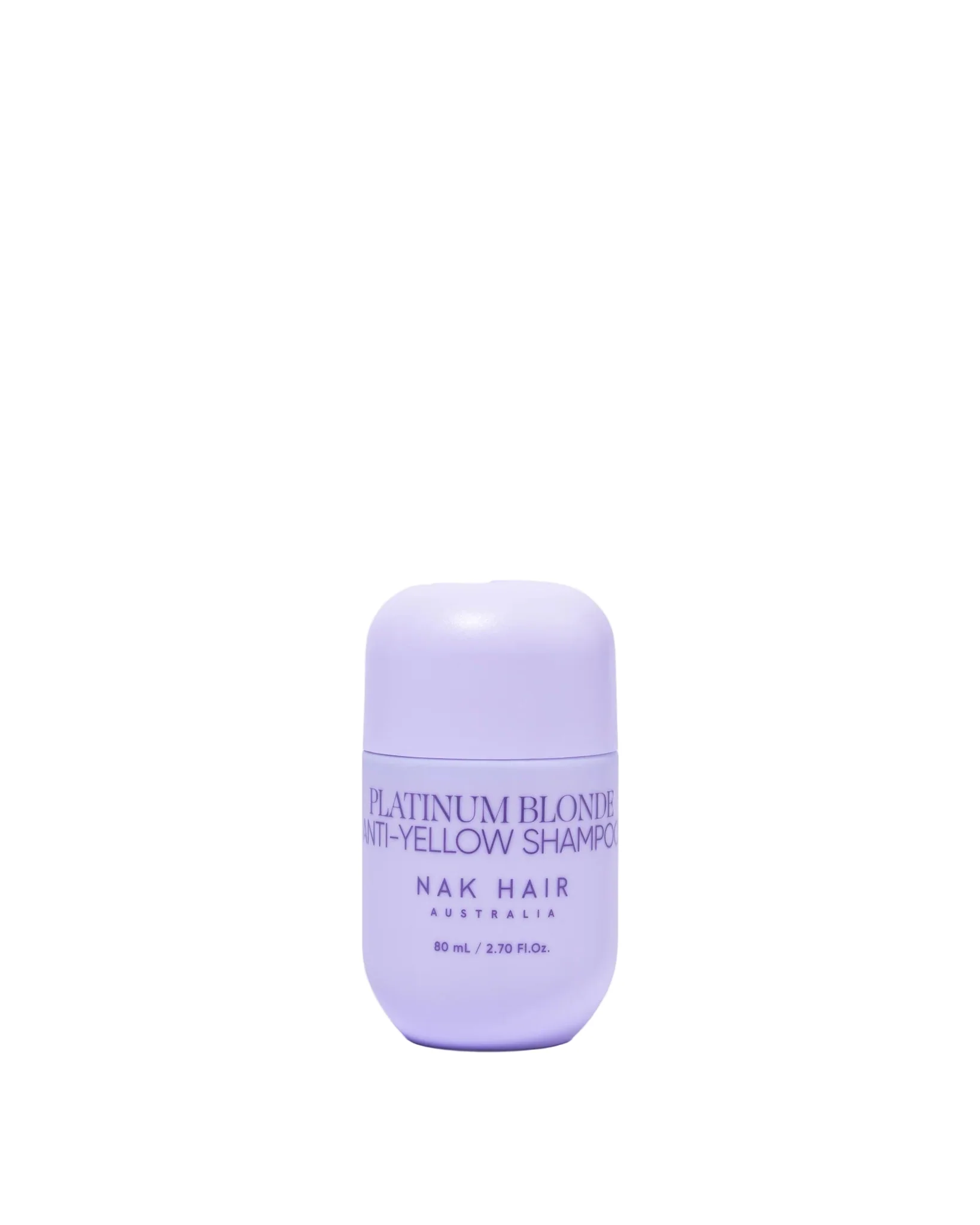 NAK Platinum Blonde Anti-Yellow Shampoo 80ml