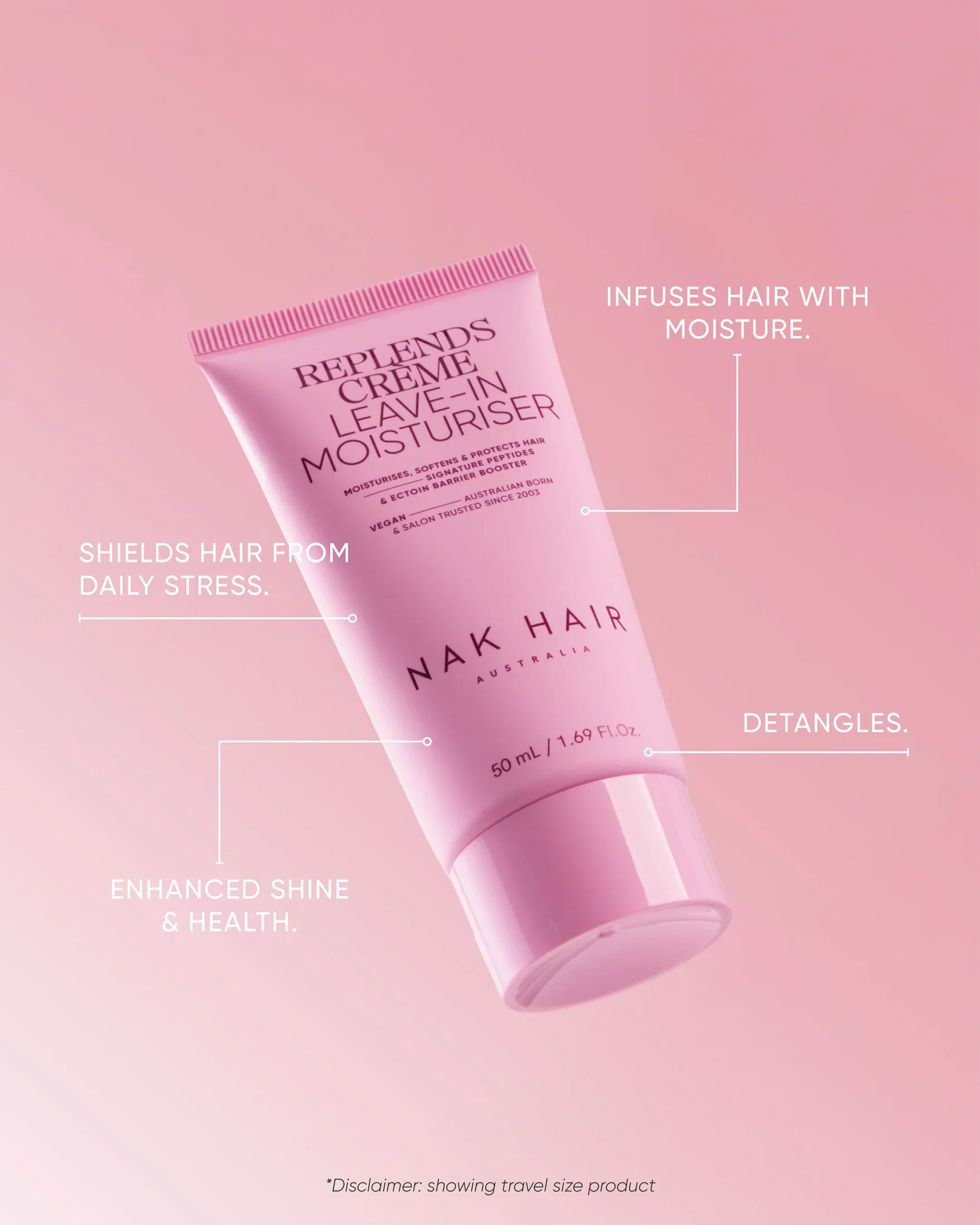 NAK Replends Creme Leave-in Moisturiser 150ml - Image 5