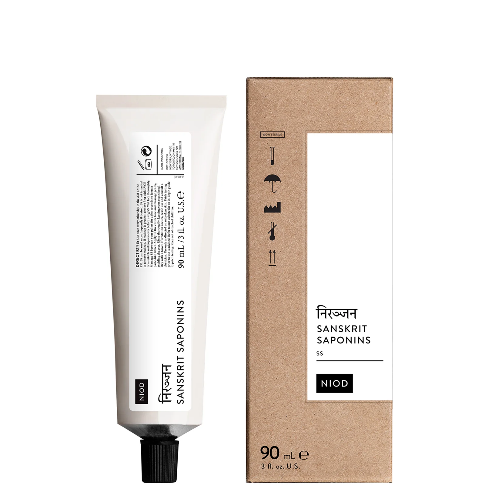 NIOD Sanskrit Saponins Cleanser 90ml - Image 2