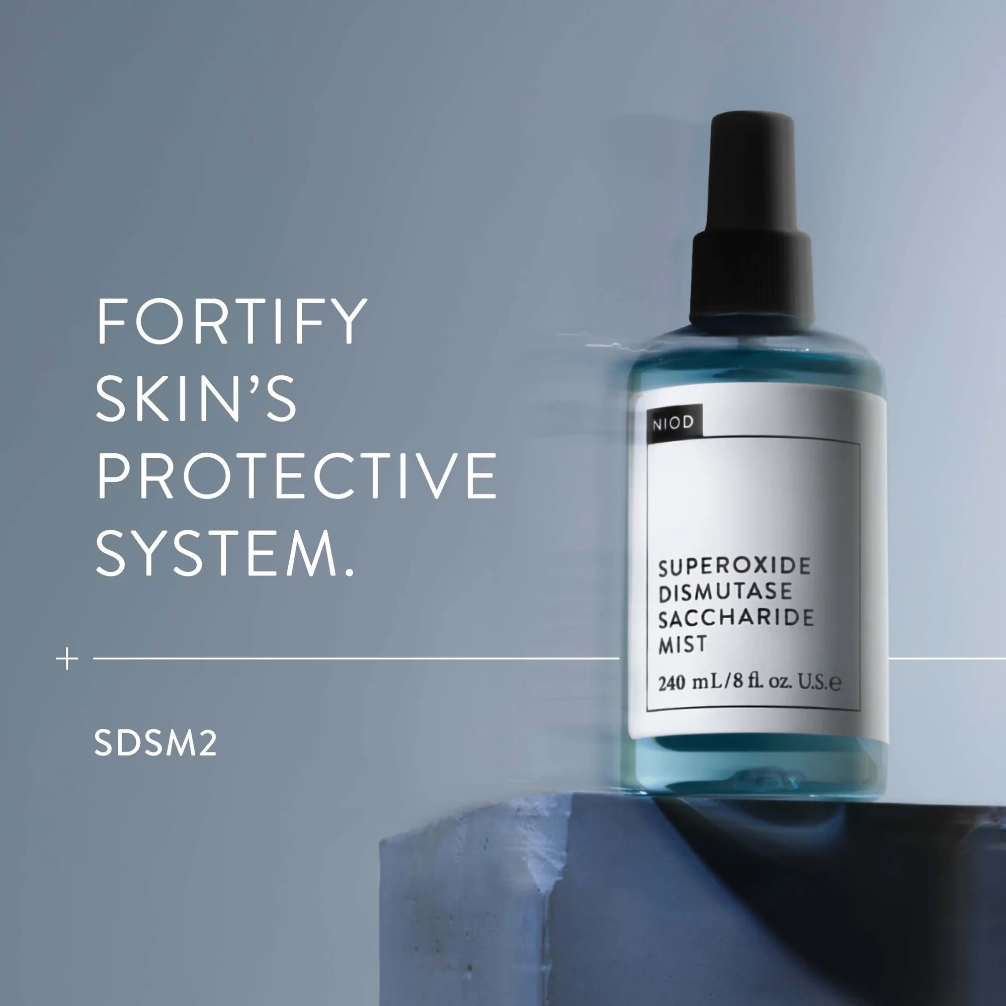 NIOD Superoxide Dismutase Saccharide Mist 240ml - Image 3