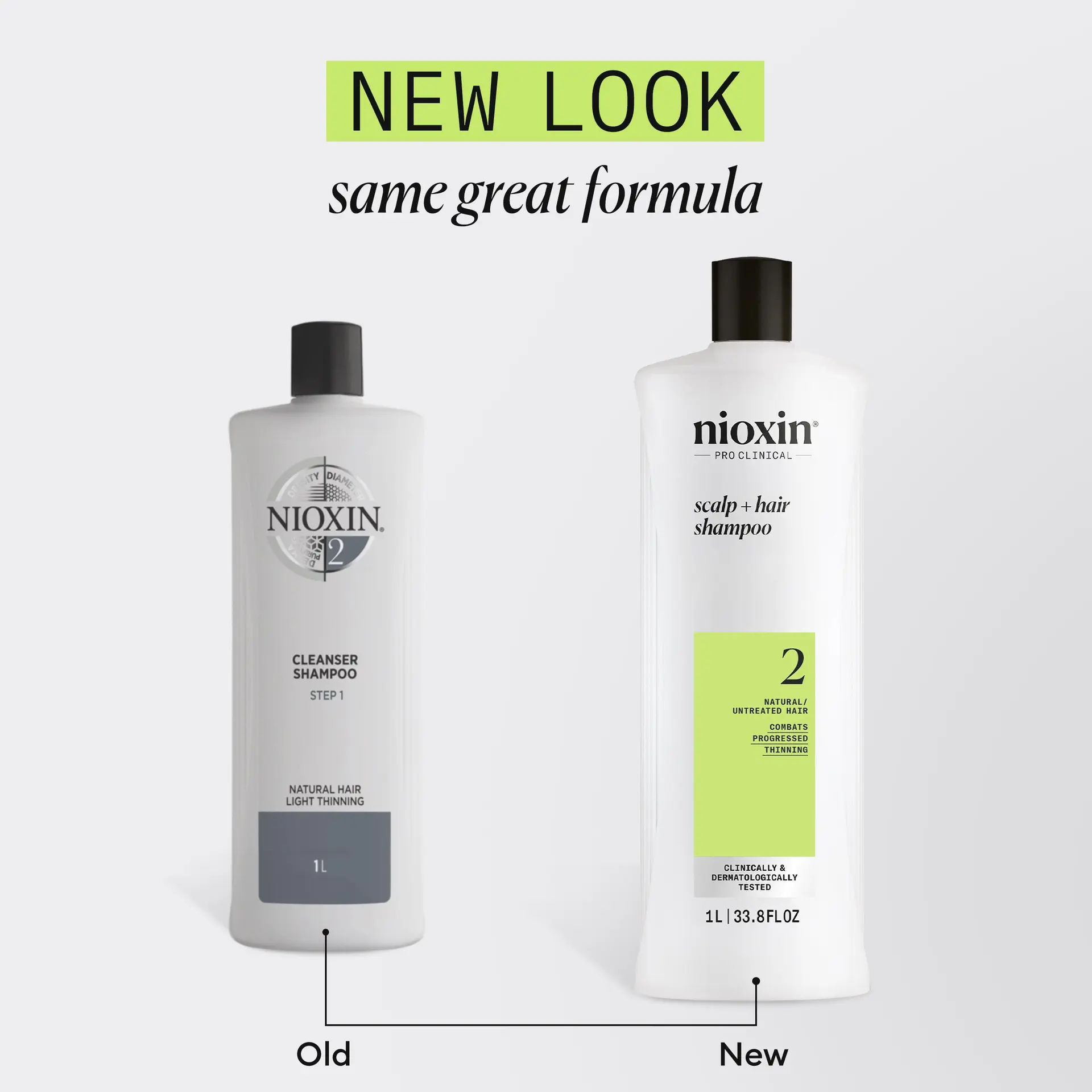 Nioxin Scalp + Hair Thickening System 2 Shampoo + Conditioner 1L Duo - Image 3