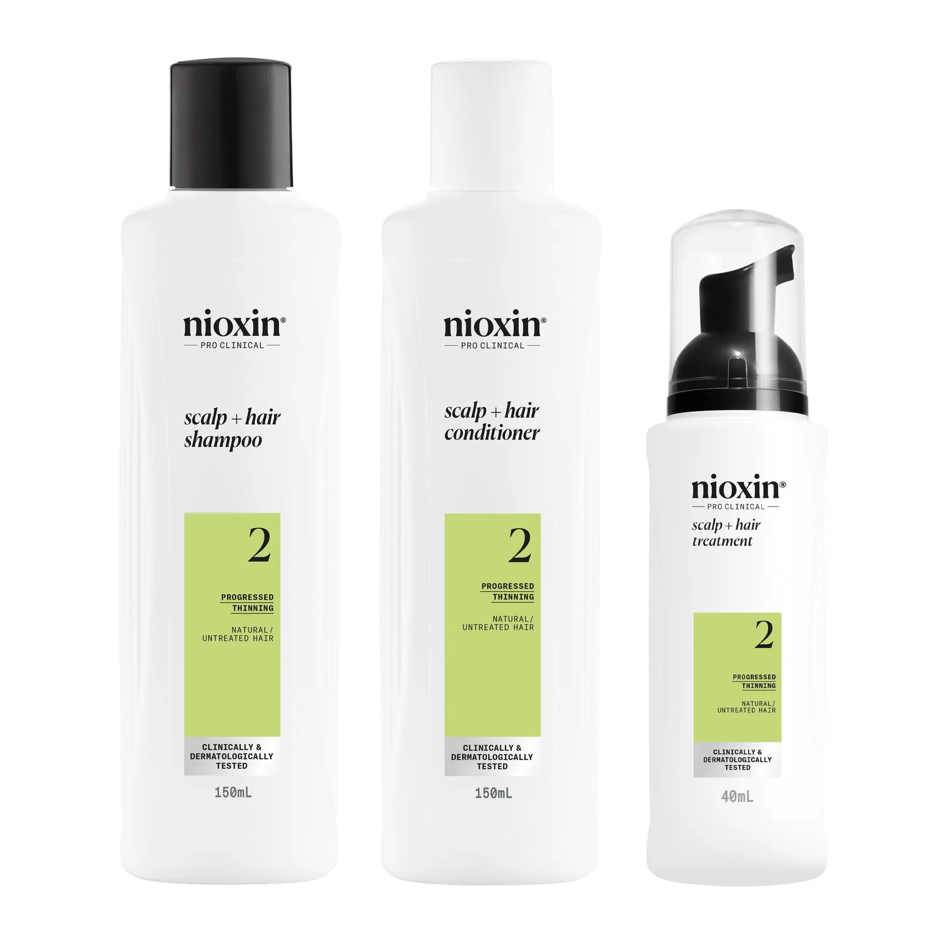 Nioxin Scalp + Hair Thickening System 2 Trial Kit - Image 2