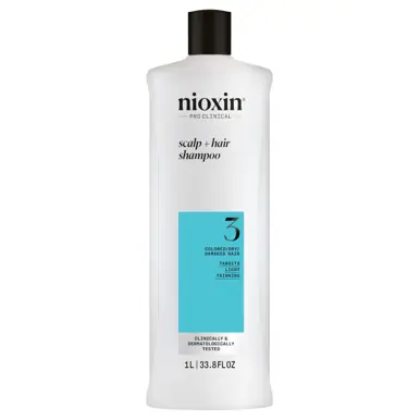Nioxin Scalp + Hair Thickening System 3 Shampoo + Conditioner 1L Duo - Image 3