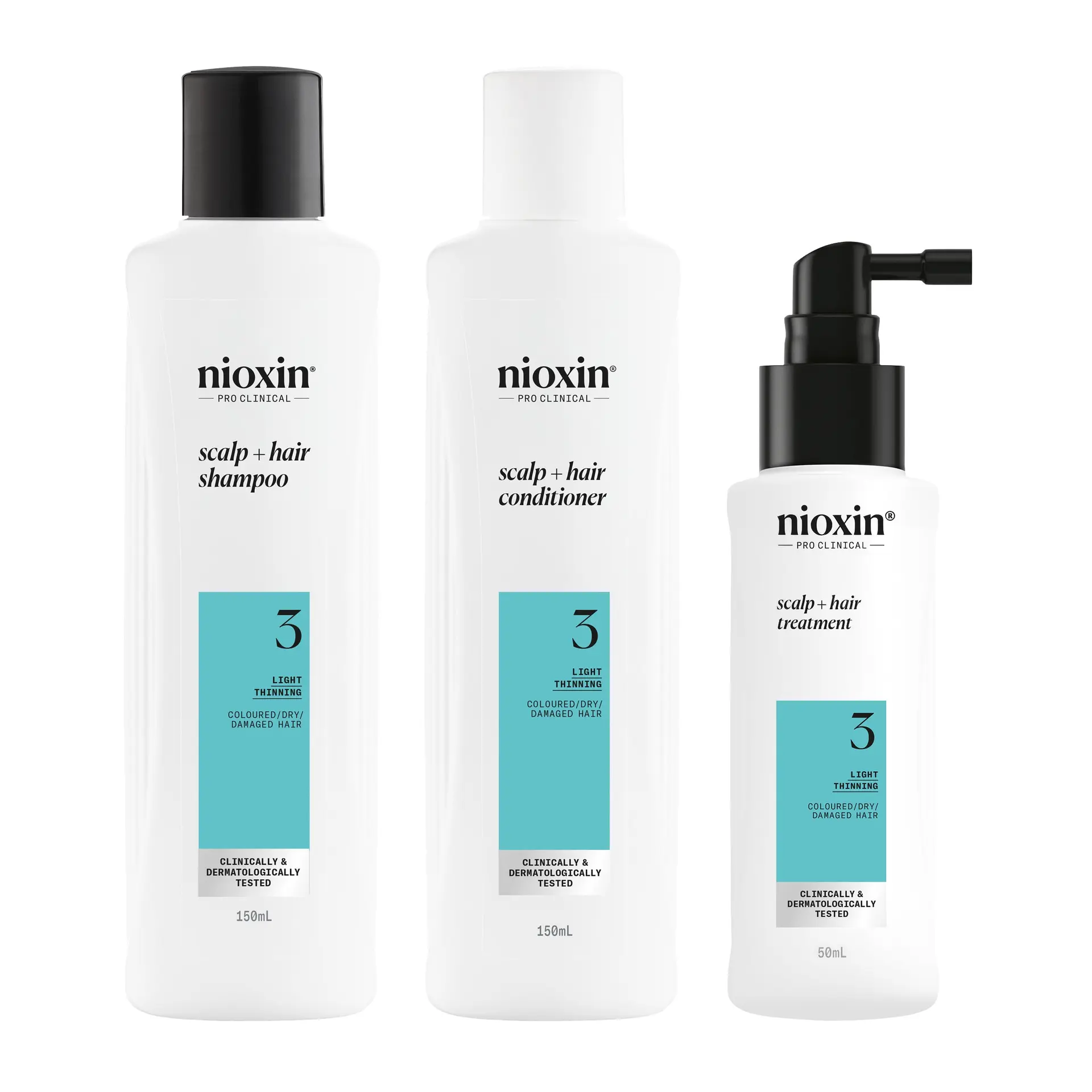 Nioxin Scalp + Hair Thickening System 3 Trial Kit - Image 2