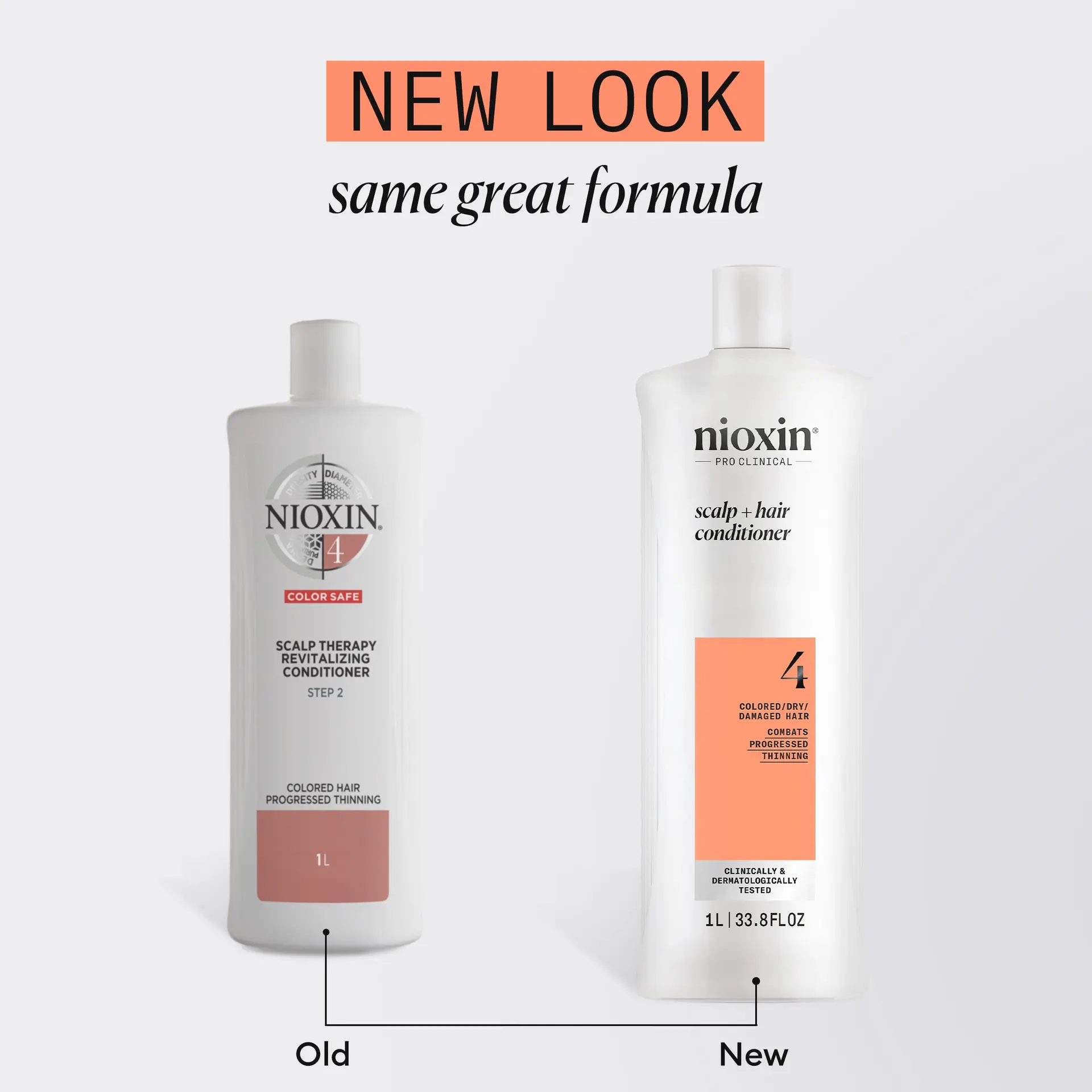Nioxin Scalp + Hair Thickening System 4 Shampoo + Conditioner 1L Duo - Image 5