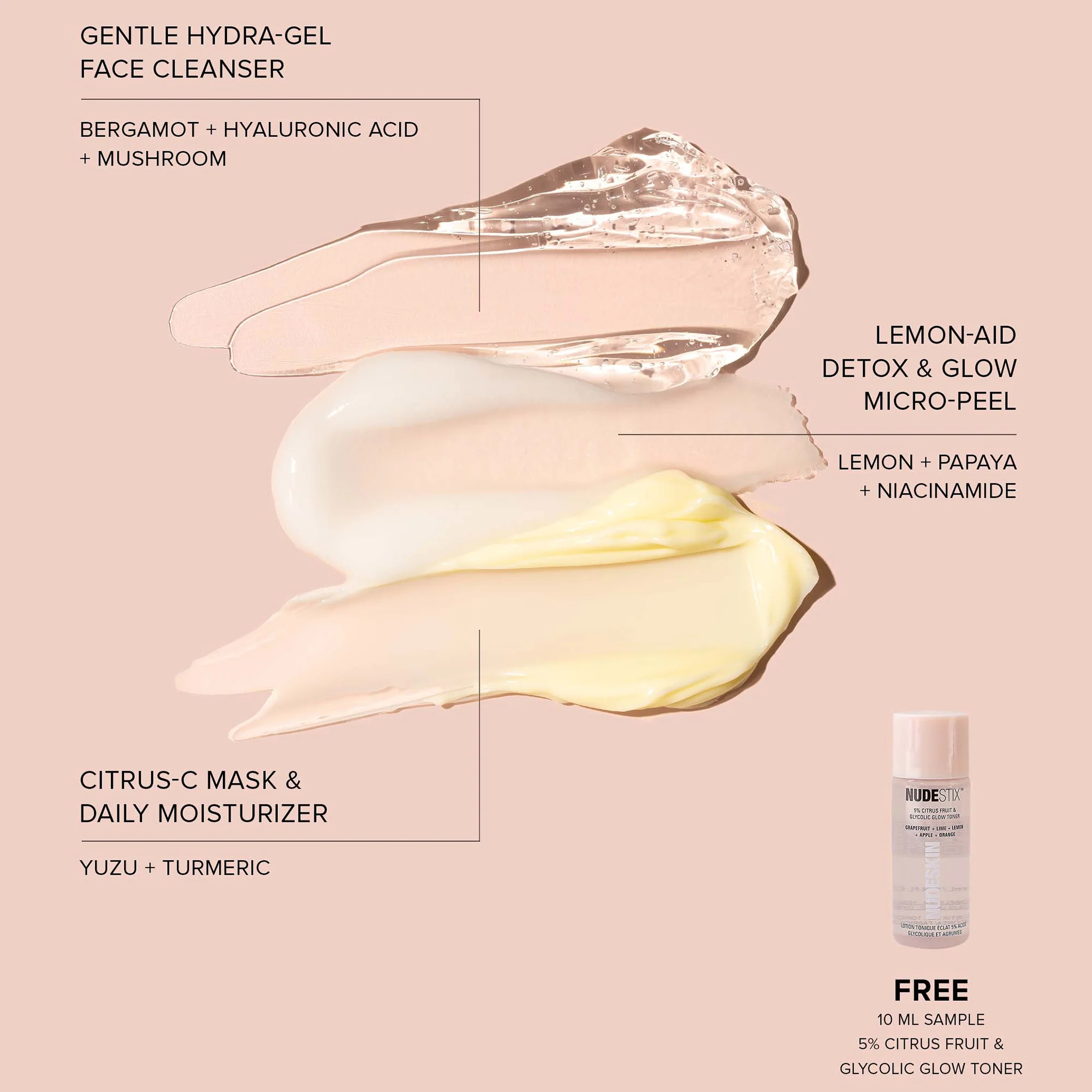 NUDESTIX 3-Step: Citrus Renew Skin Set - Image 2