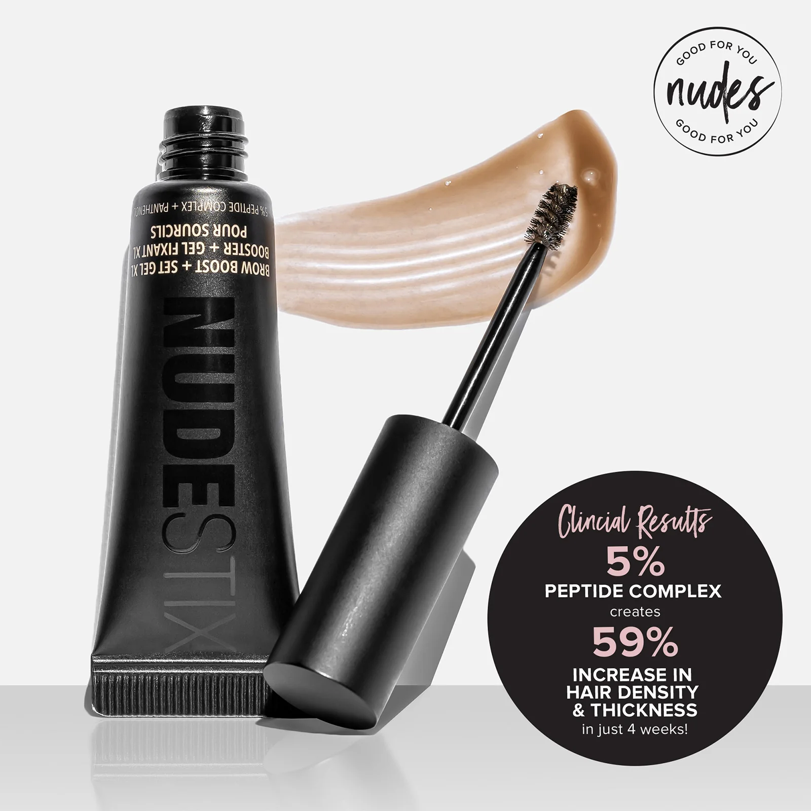NUDESTIX Brow Set Gel XL 10ml - Image 2