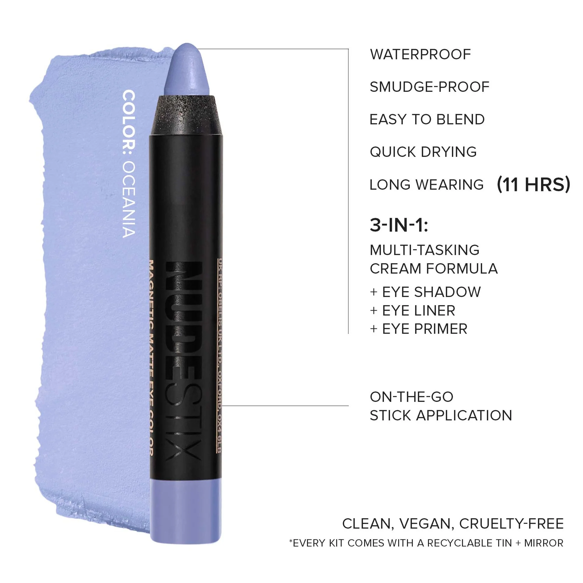 NUDESTIX Dreamy Easy Eyes Mini 3-Piece Kit - Image 4