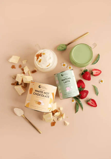 Nutra Naturals Collagen White Hot Choc - Salted Caramel 200g - Image 5