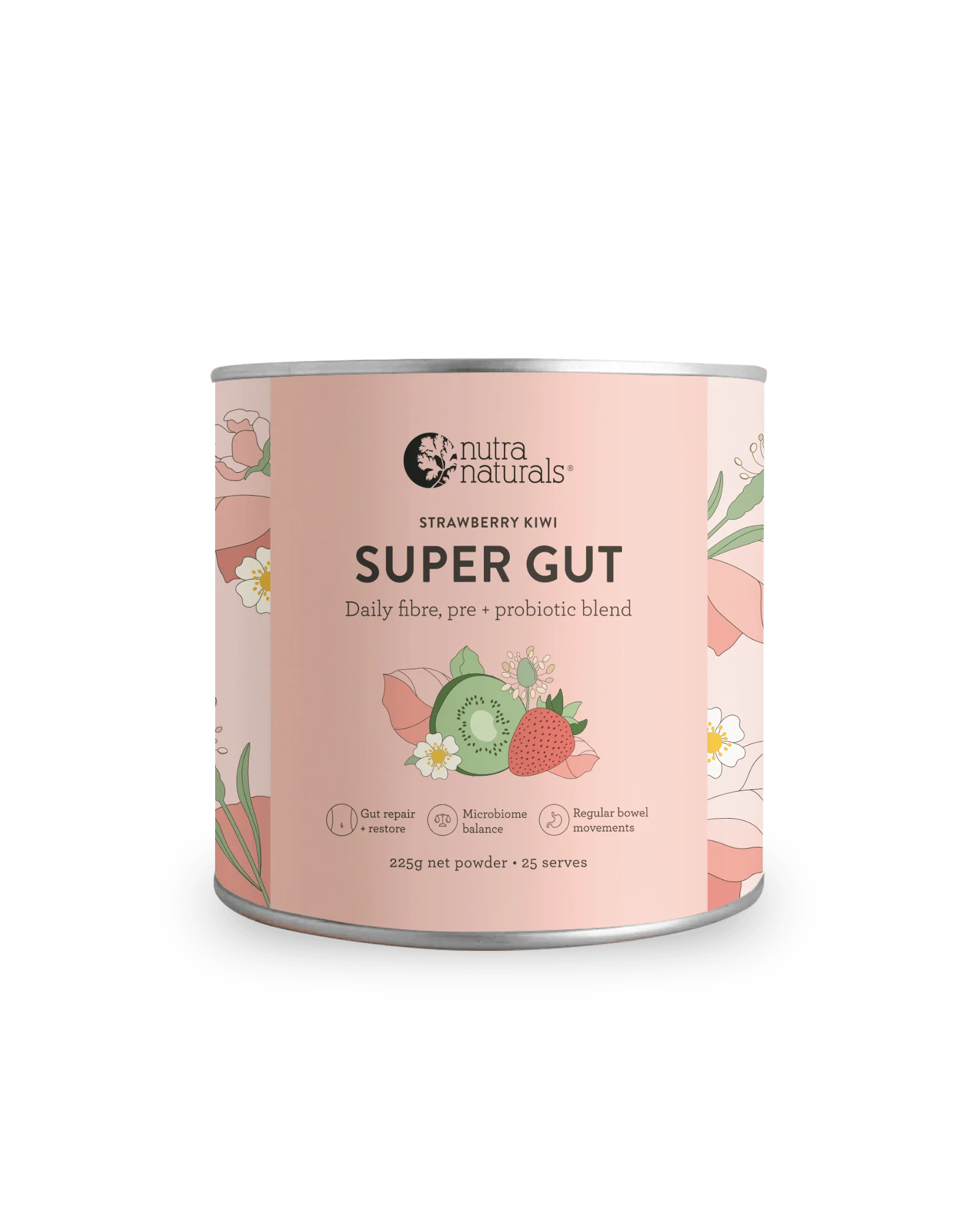 Nutra Naturals Super Gut - Strawberry Kiwi 225g
